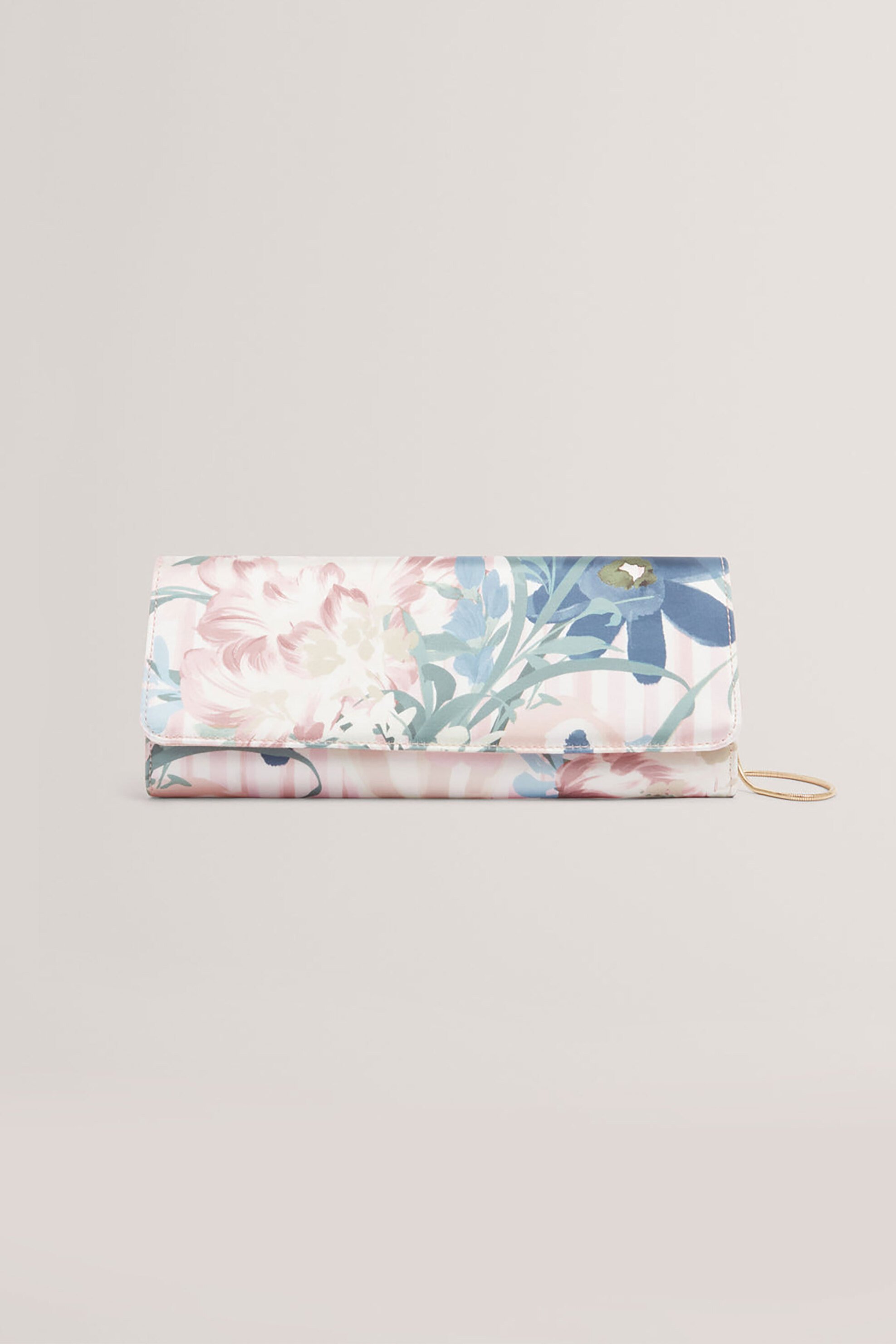 Ted Baker γυναικείo mini bag με floral print "Meelena" - 284103 Μπεζ
