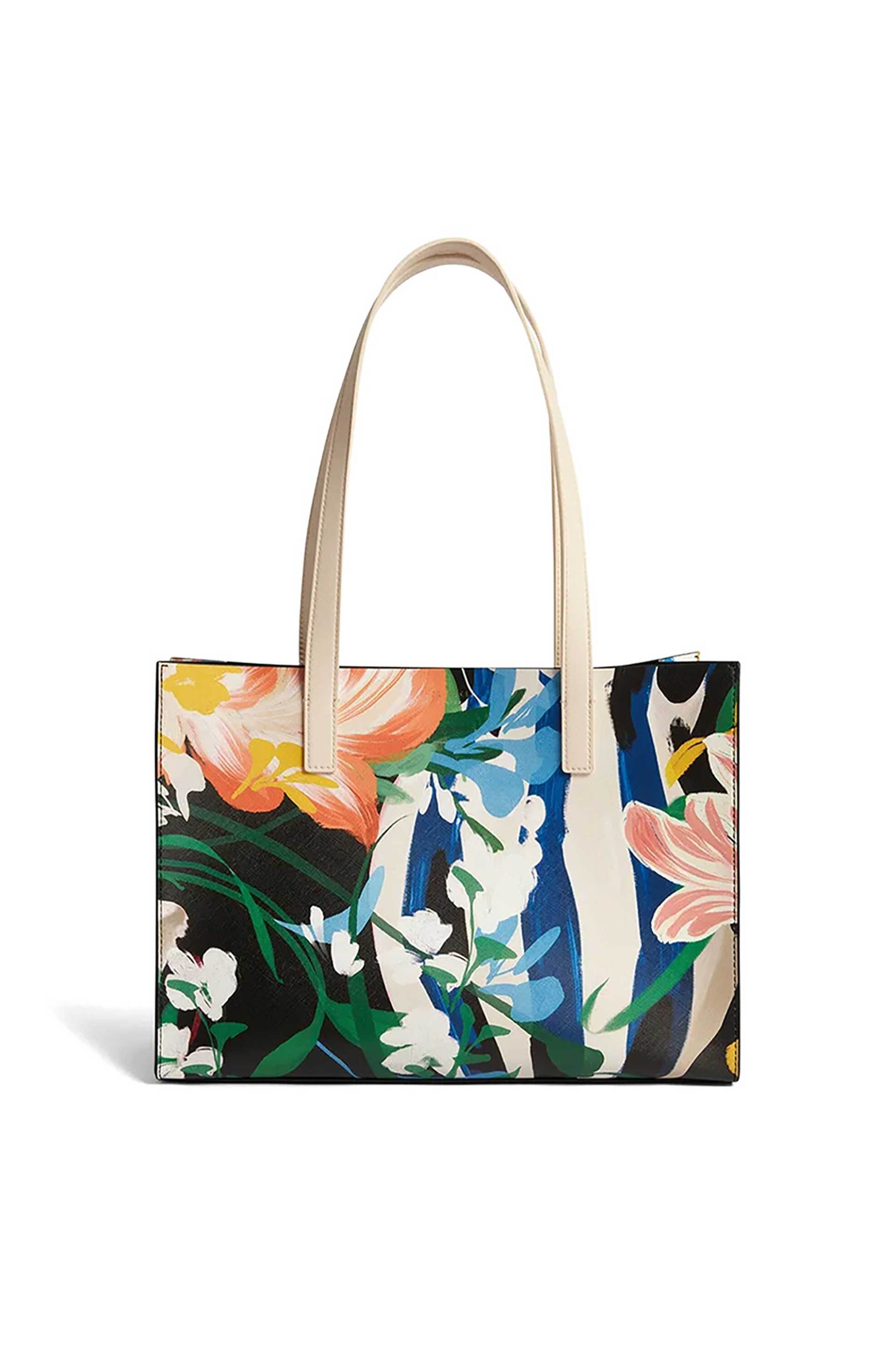 Ted Baker γυναικεία τσάντα ώμου shopper ''Boumina'' - 284124 Μαύρο - Πολύχρωμο