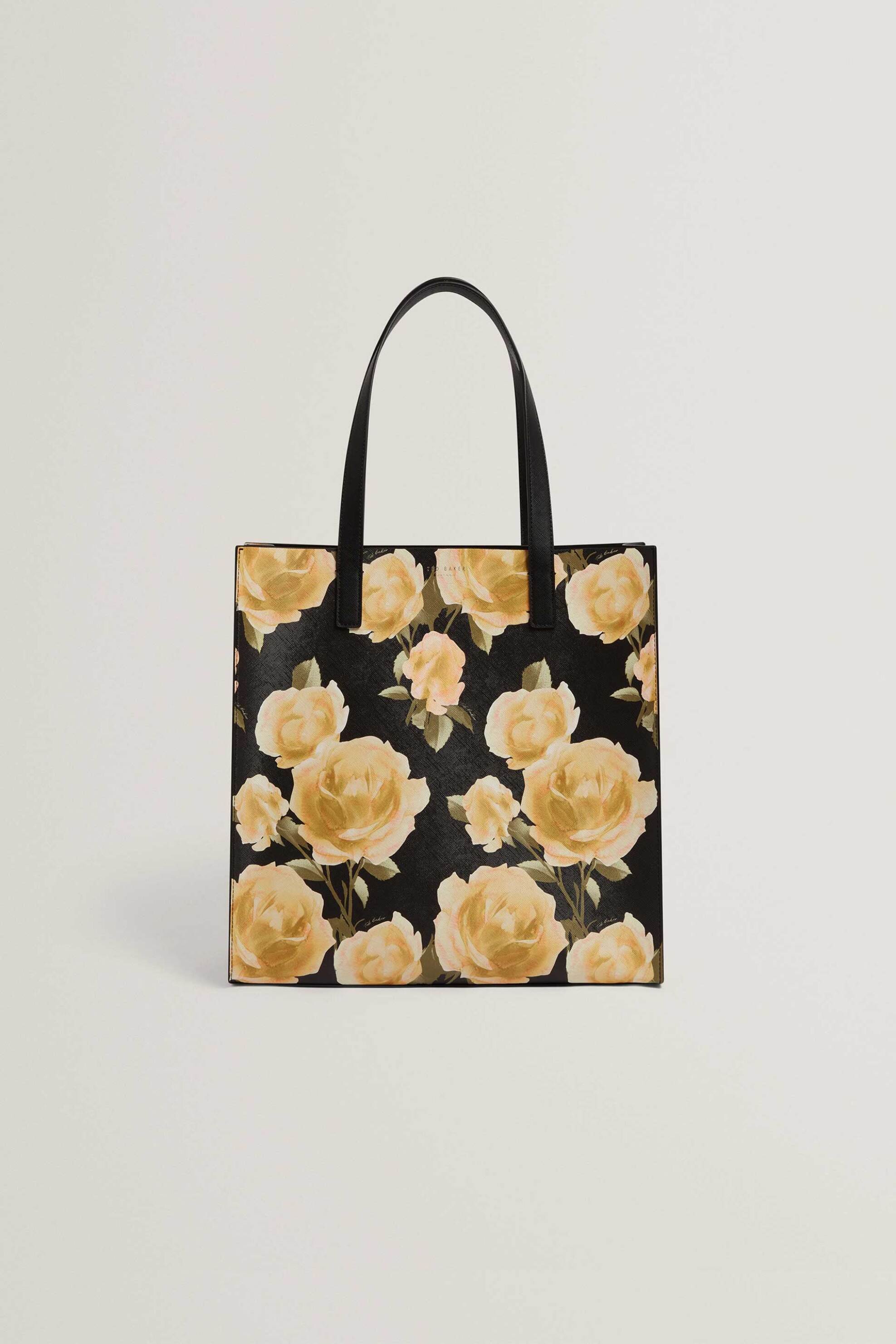 Ted Baker γυναικεία τσάντα ώμου με floral print ''Teracon'' - 284918 Μαύρο