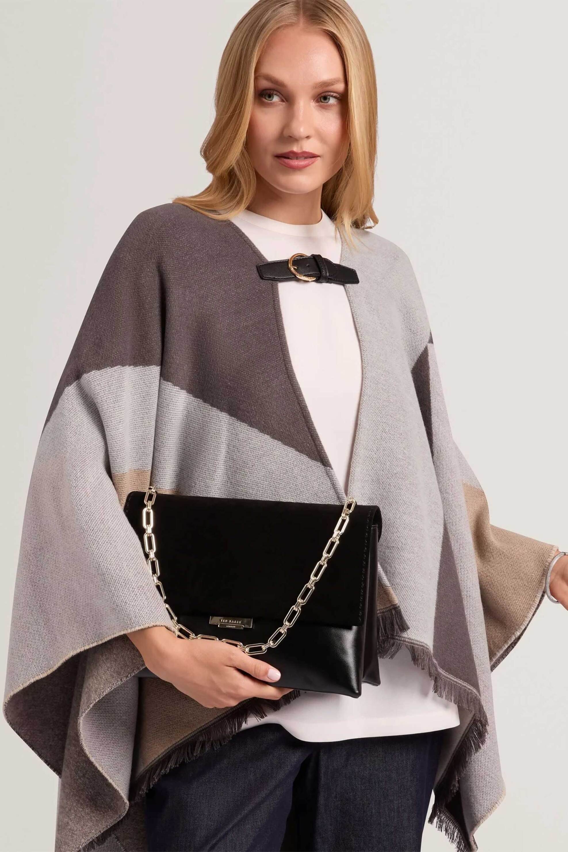 TED BAKER Ted Baker γυναικεία τσάντα ώμου "Denya" - 285572 Μαύρο - 4