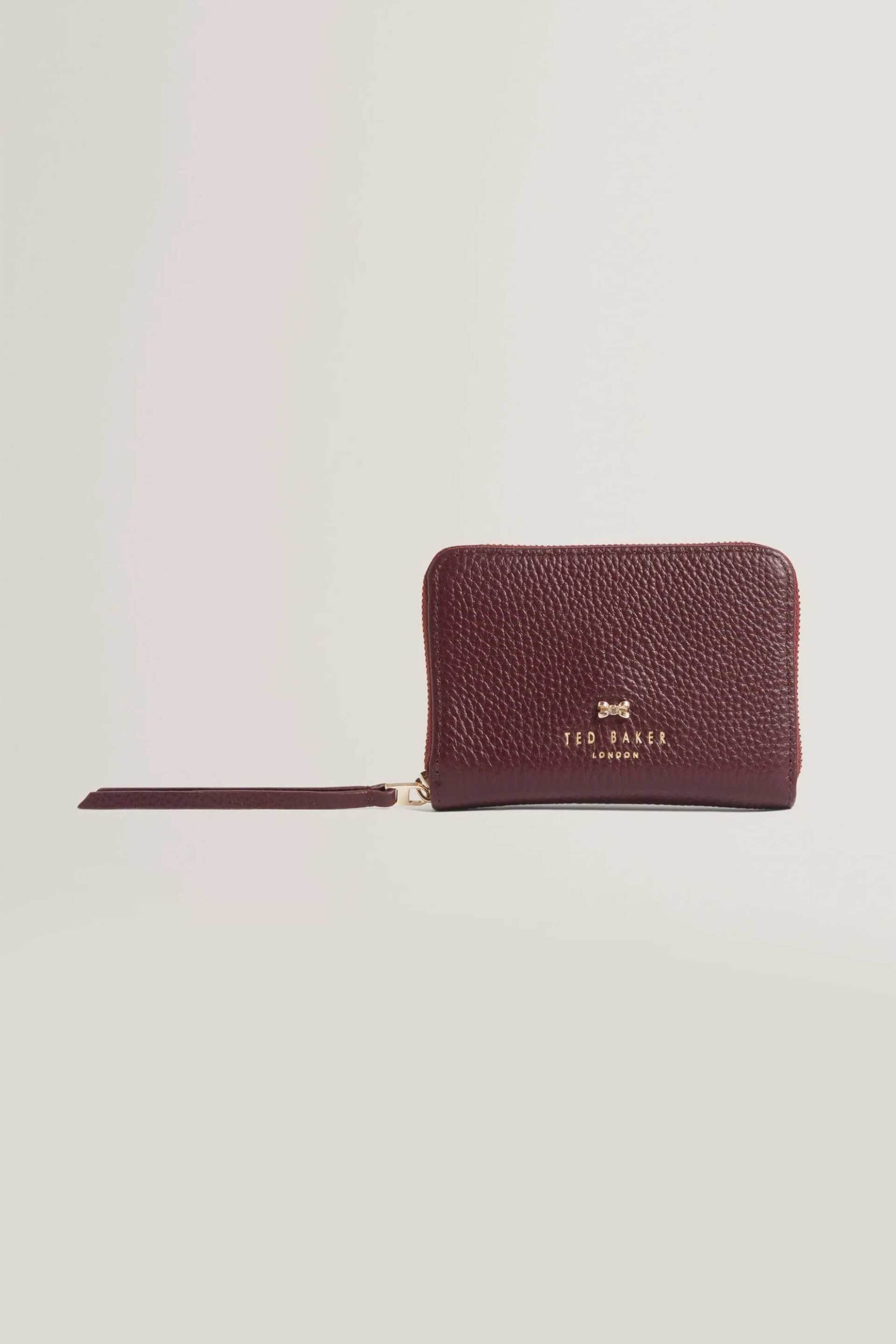 Ted Baker γυναικείο δερμάτινο πορτοφόλι με λογότυπο 