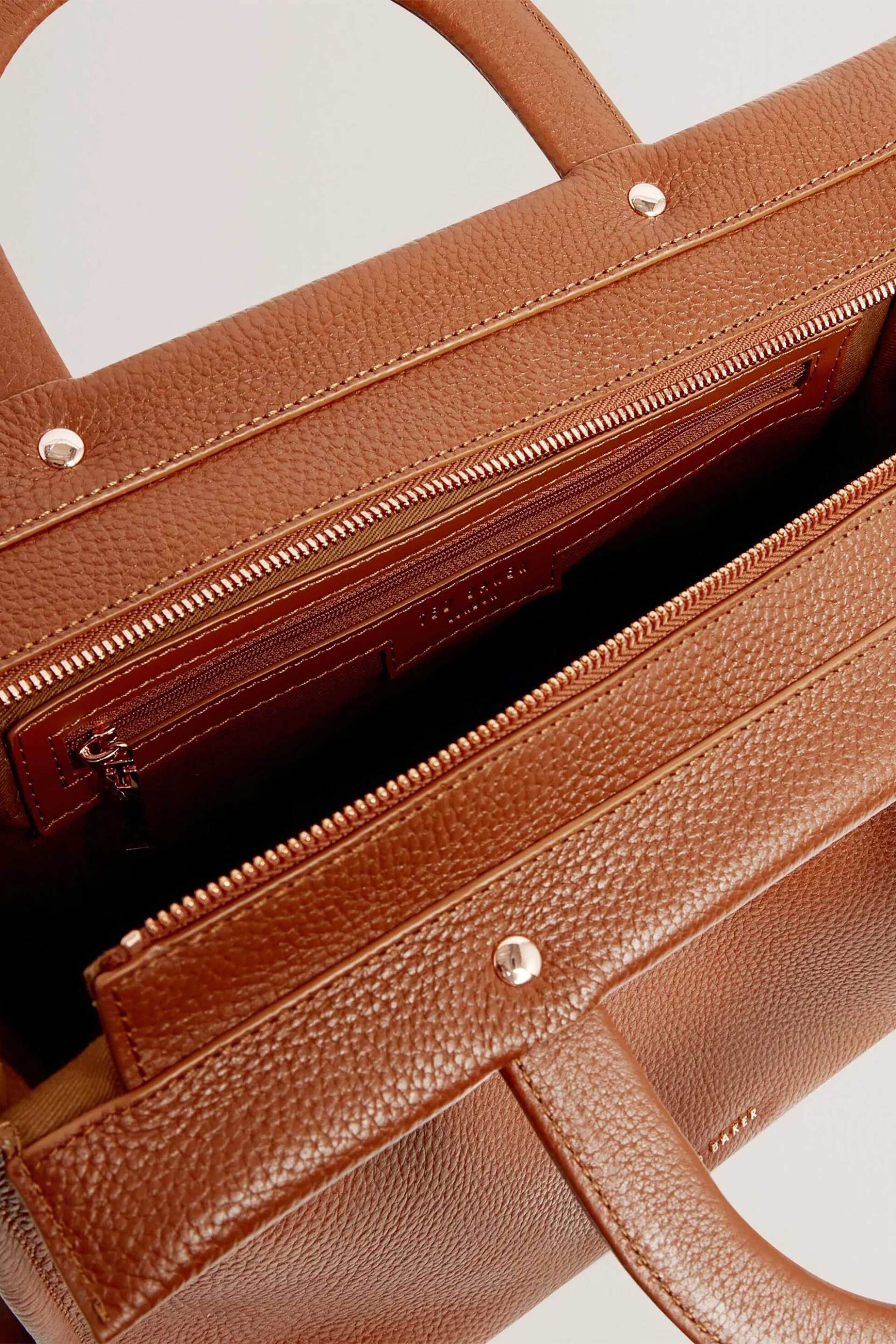 TED BAKER Ted Baker γυναικεία τσάντα χειρός "Rettia" - 285935 Καφέ Ανοιχτό - 3