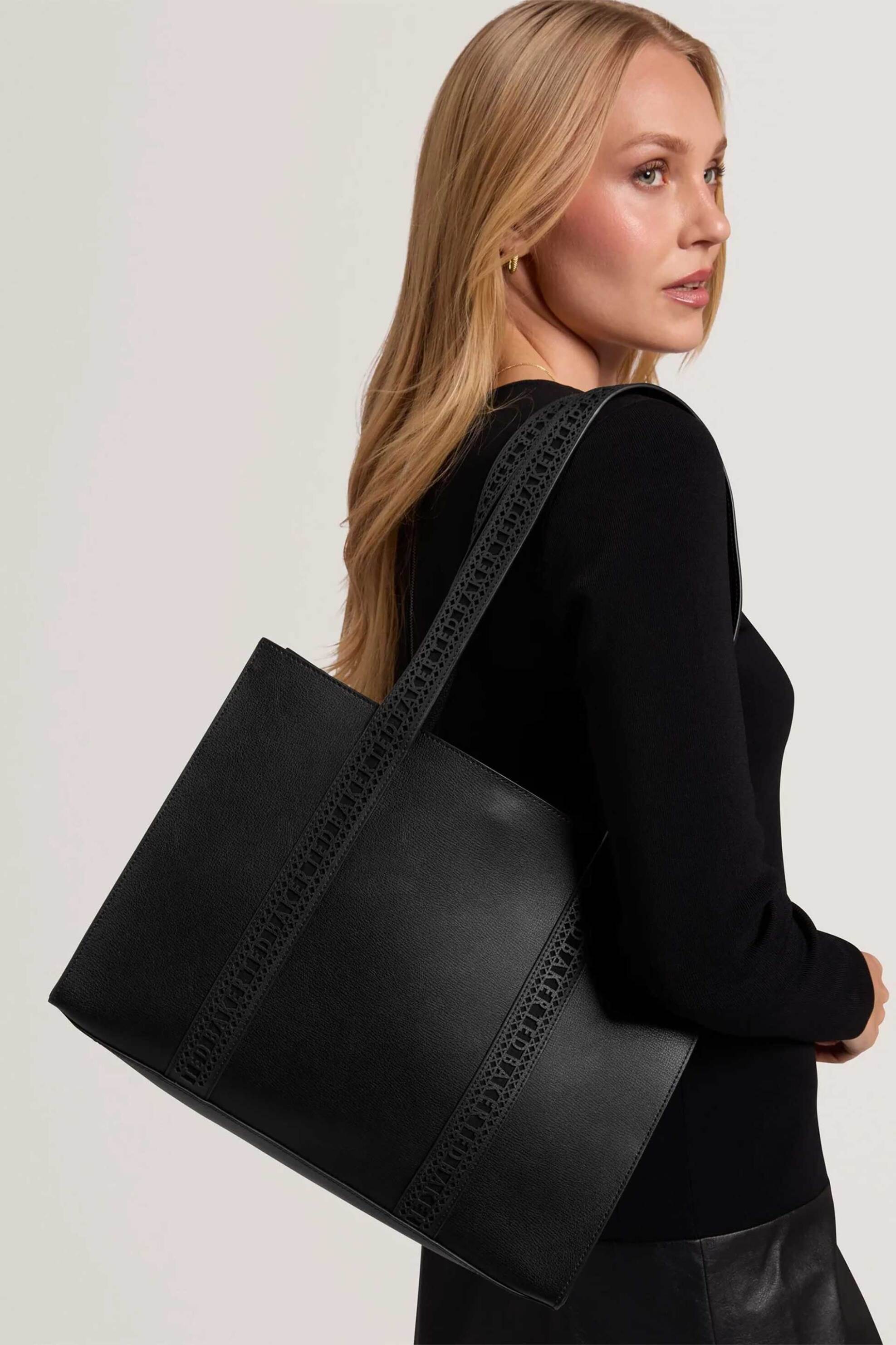 TED BAKER Ted Baker γυναικεία τσάντα ώμου "Lanora" - 285949 Μαύρο - 4
