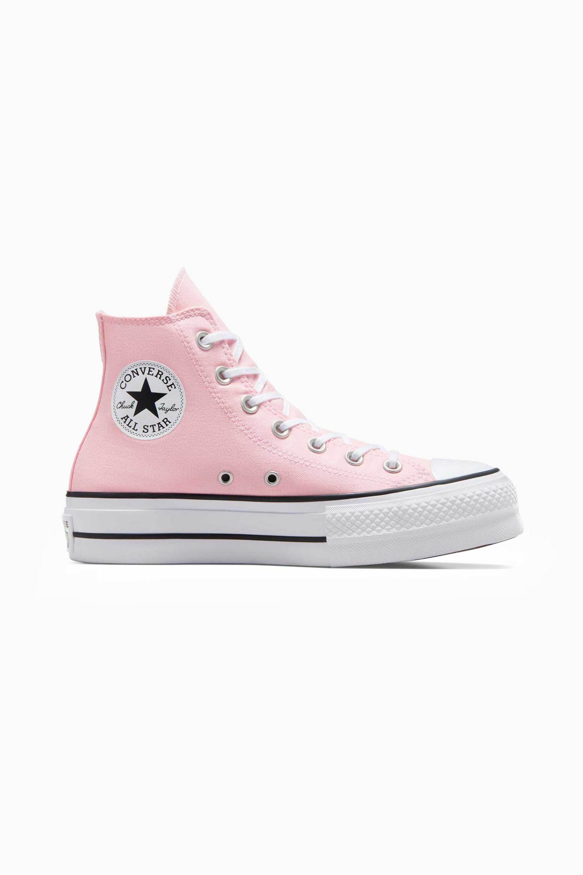 Converse γυναικεία sneakers μποτάκια πλατφόρμα "All Star Lift Platform'' - A06507C Ροζ φωτογραφία