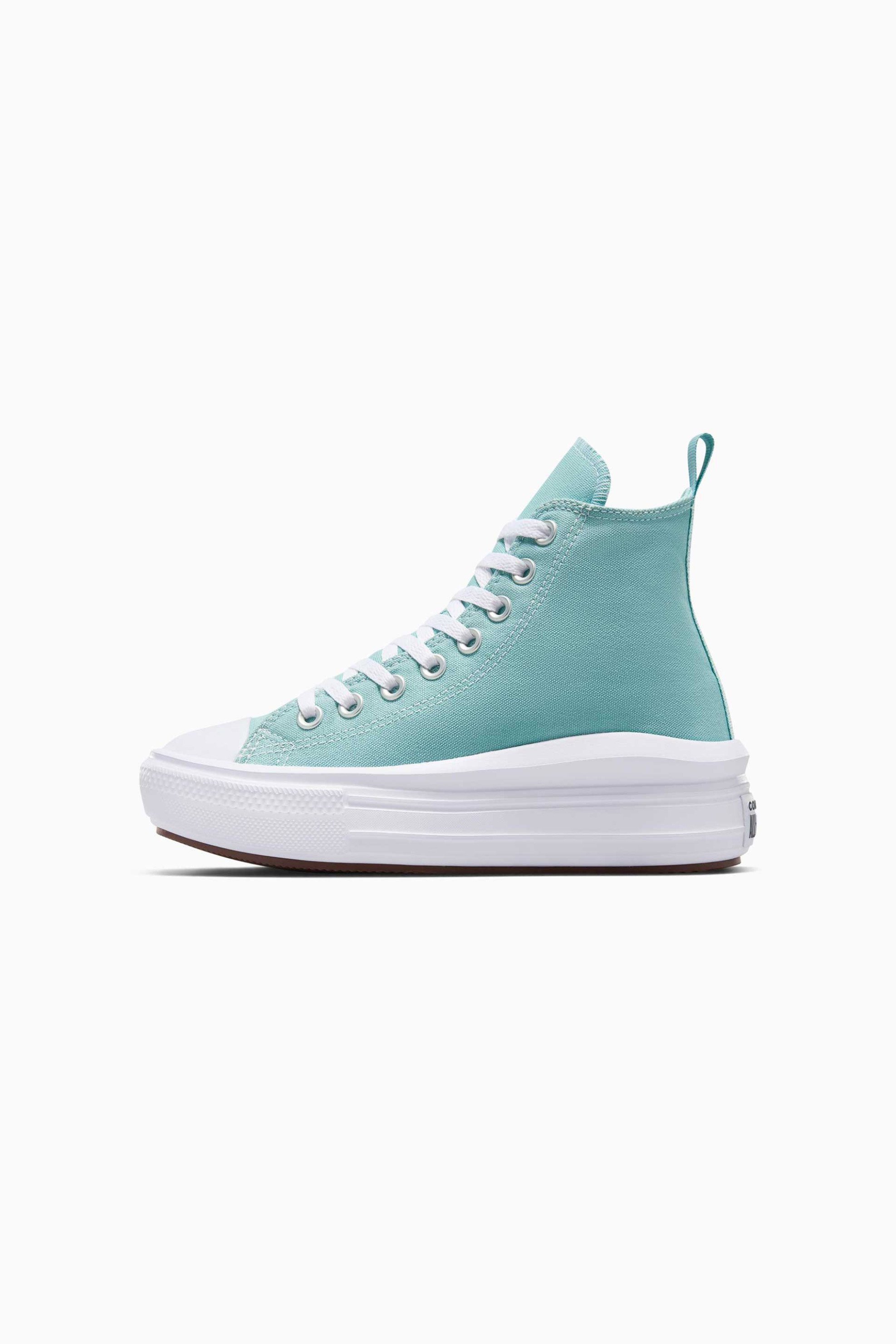 Converse παιδικά sneakers μποτάκια "Chuck Taylor All Star Move Platform" (35,5-38) - A10703C Βεραμάν
