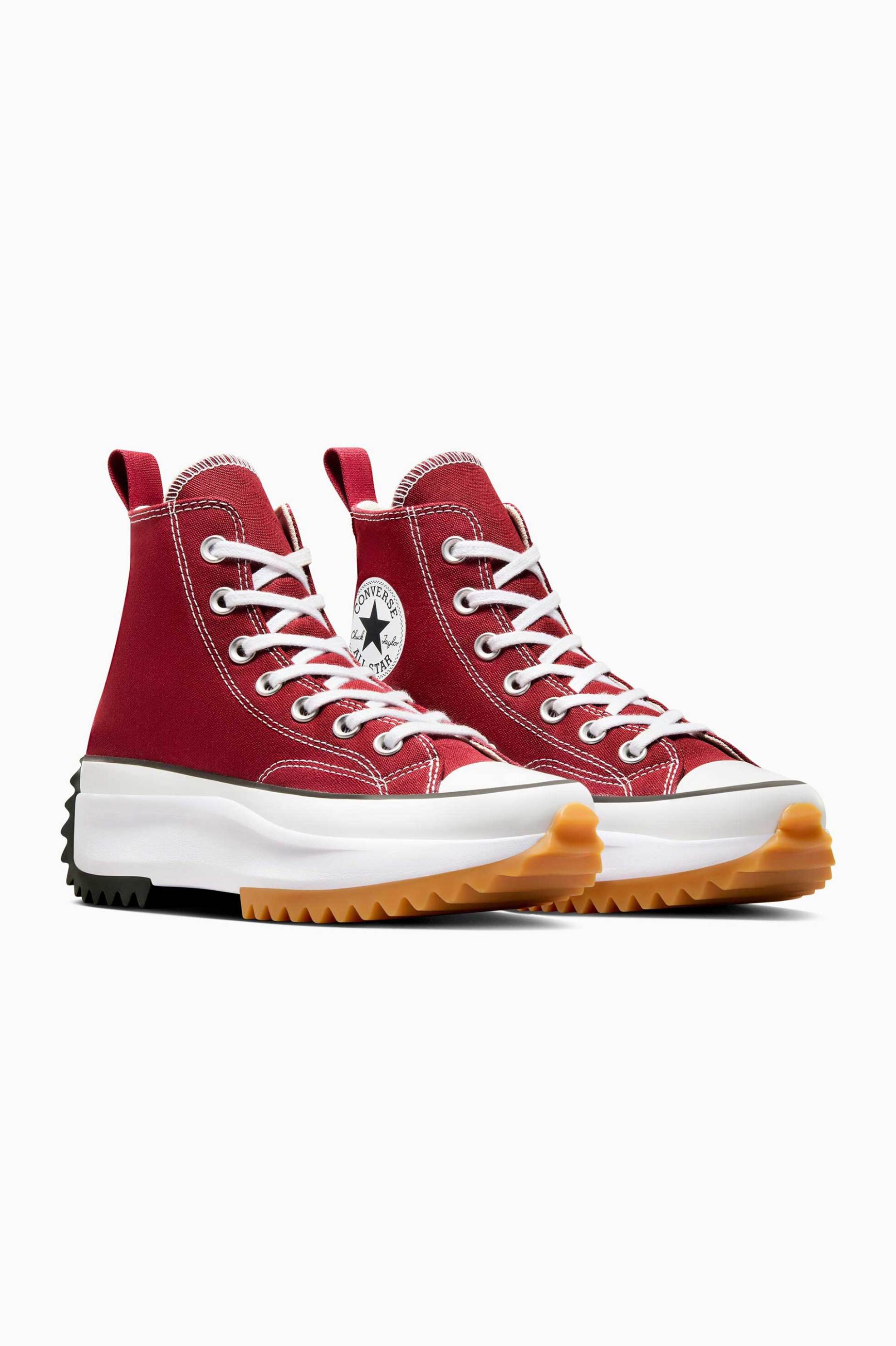 Converse γυναικεία sneakers μποτάκια "Run Star Hike Platform" - A12598C Μπορντό φωτογραφία