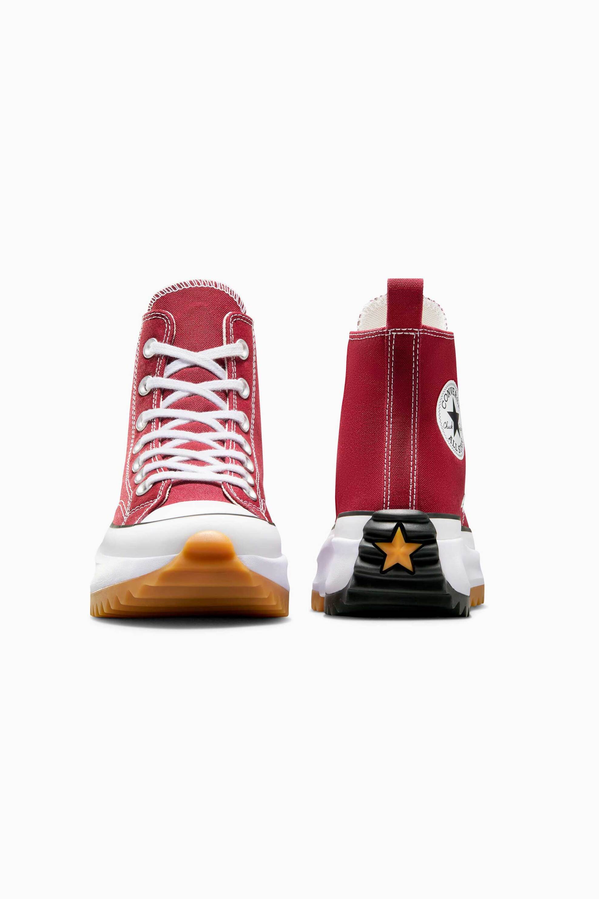 Converse γυναικεία sneakers μποτάκια "Run Star Hike Platform" - A12598C Μπορντό φωτογραφία