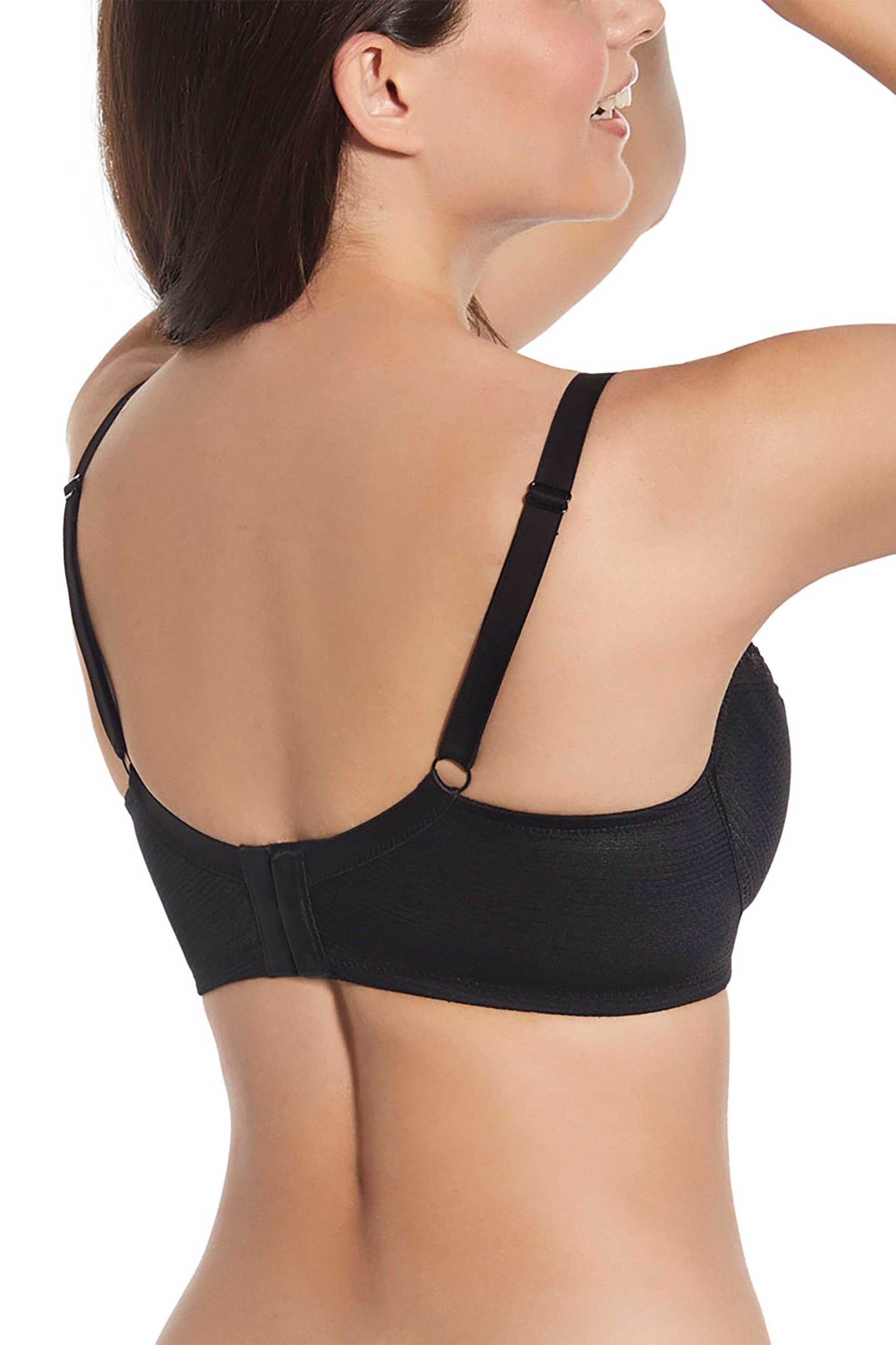 Selene γυναικείο σουτιέν με σχέδιο μονόχρωμο "Maribel" Cup C - SELE-MARIBEL-C Μαύρο φωτογραφία