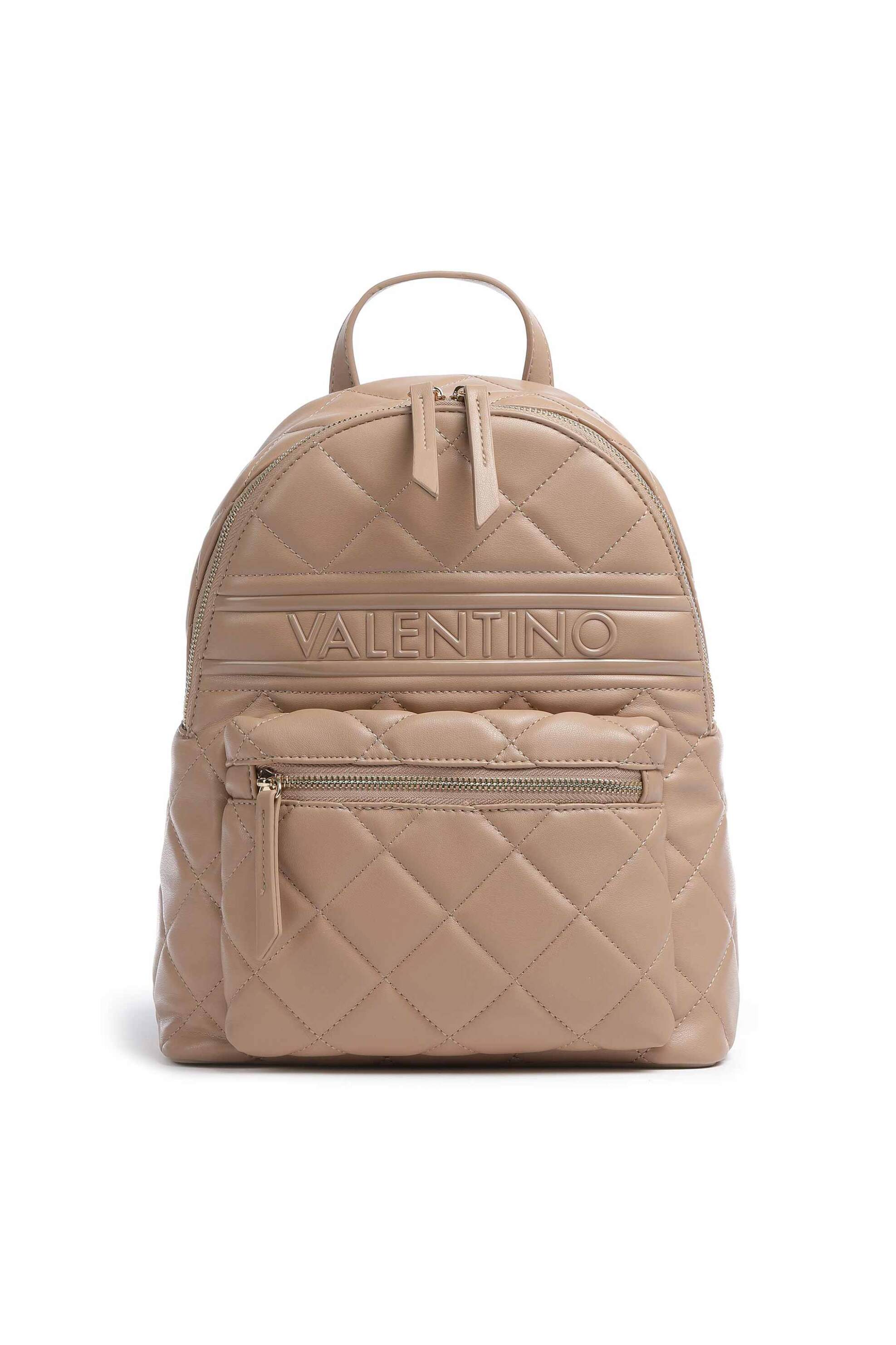 Γυναίκα > ΤΣΑΝΤΕΣ > Σακίδια & Backpacks Valentino γυναικείο backpack μονόχρωμο με all-over καπιτονέ σχέδιο "Ada" - 55KVBS51O07/ADA Μπεζ