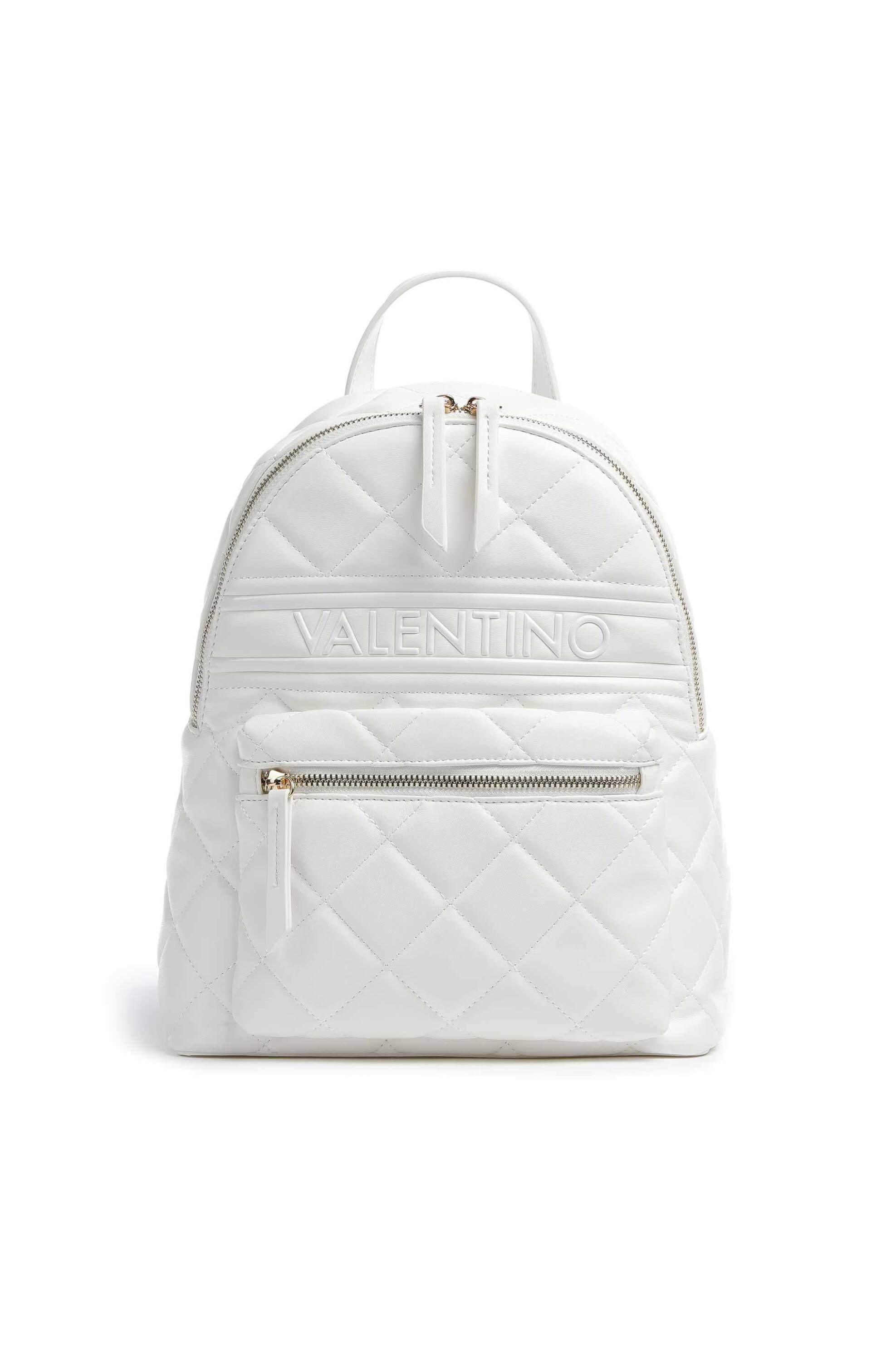 Γυναίκα > ΤΣΑΝΤΕΣ > Σακίδια & Backpacks Valentino γυναικείο backpack μονόχρωμο με all-over καπιτονέ σχέδιο "Ada" - 55KVBS51O07/ADA Λευκό