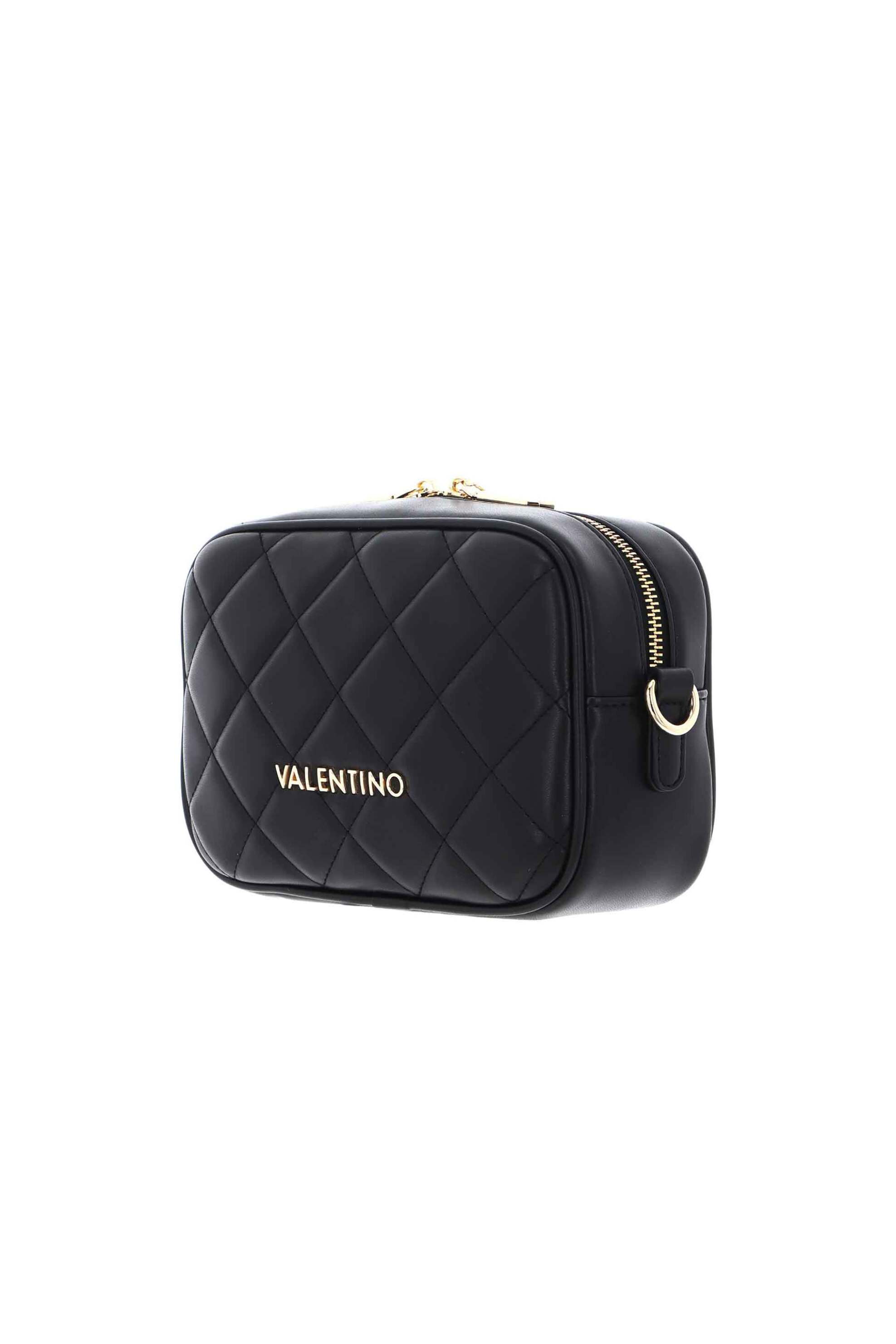 Valentino γυναικείο mini bag crossbody καπιτονέ με μεταλλικό λογότυπο "Ocarina" - 17LVBS3KK51R/OC Μαύρο φωτογραφία