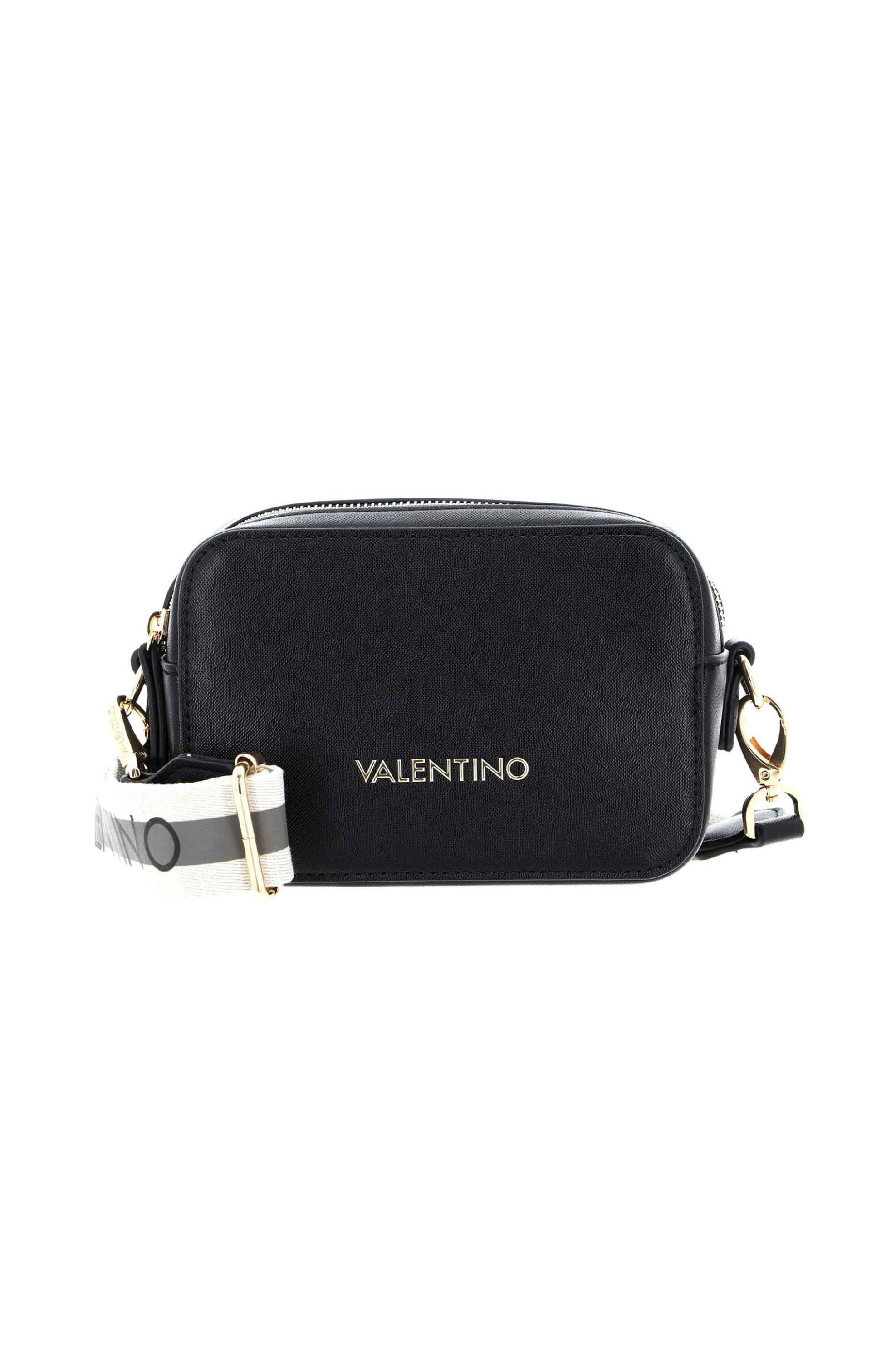 VALENTINO BY MARIO VALENTINO Valentino γυναικείο mini bag crossbody με μεταλλικό λογότυπο "Zero" - 17LVBS7B306/ZER Μαύρο