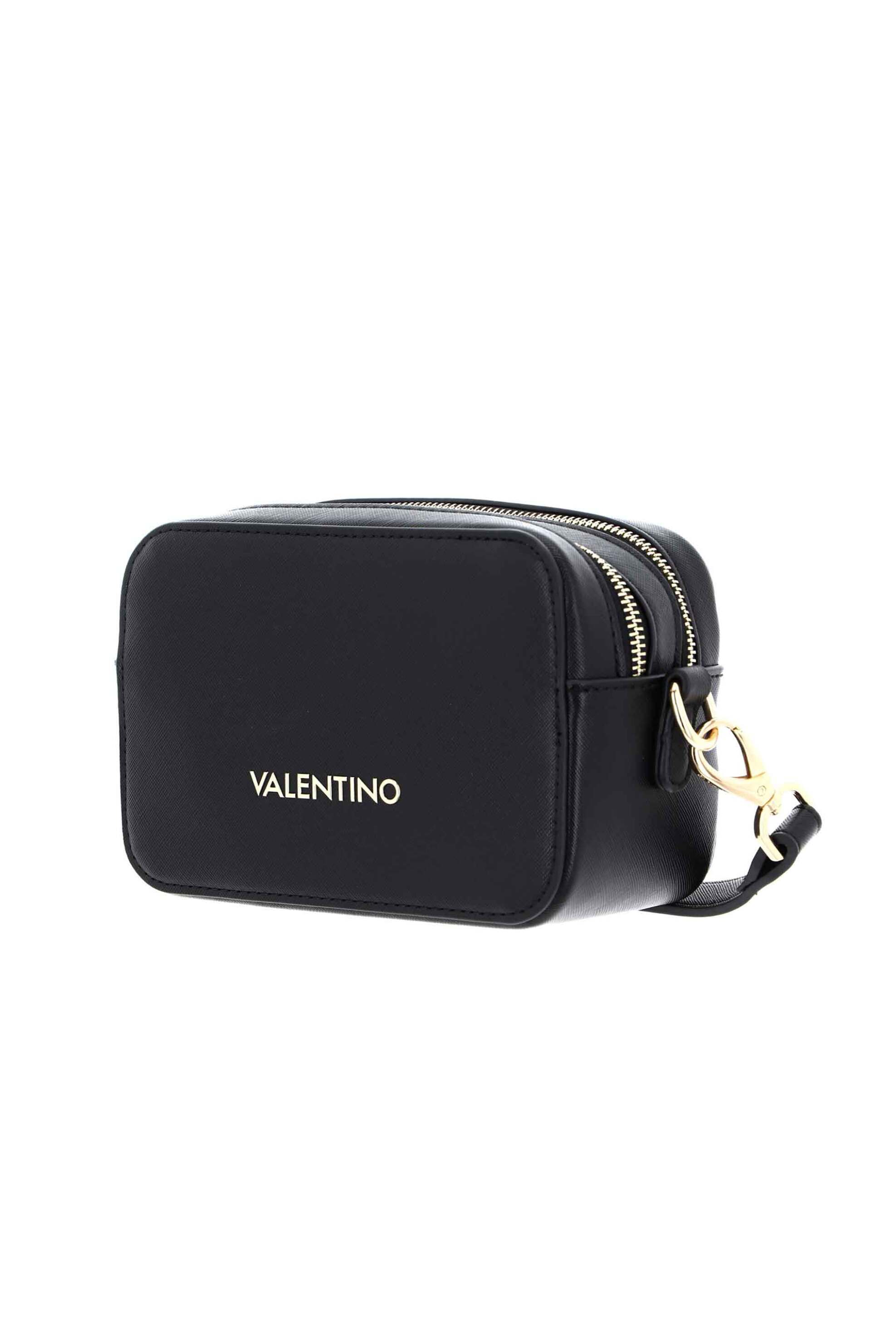 Valentino γυναικείο mini bag crossbody με μεταλλικό λογότυπο "Zero" - 17LVBS7B306/ZER Μαύρο φωτογραφία