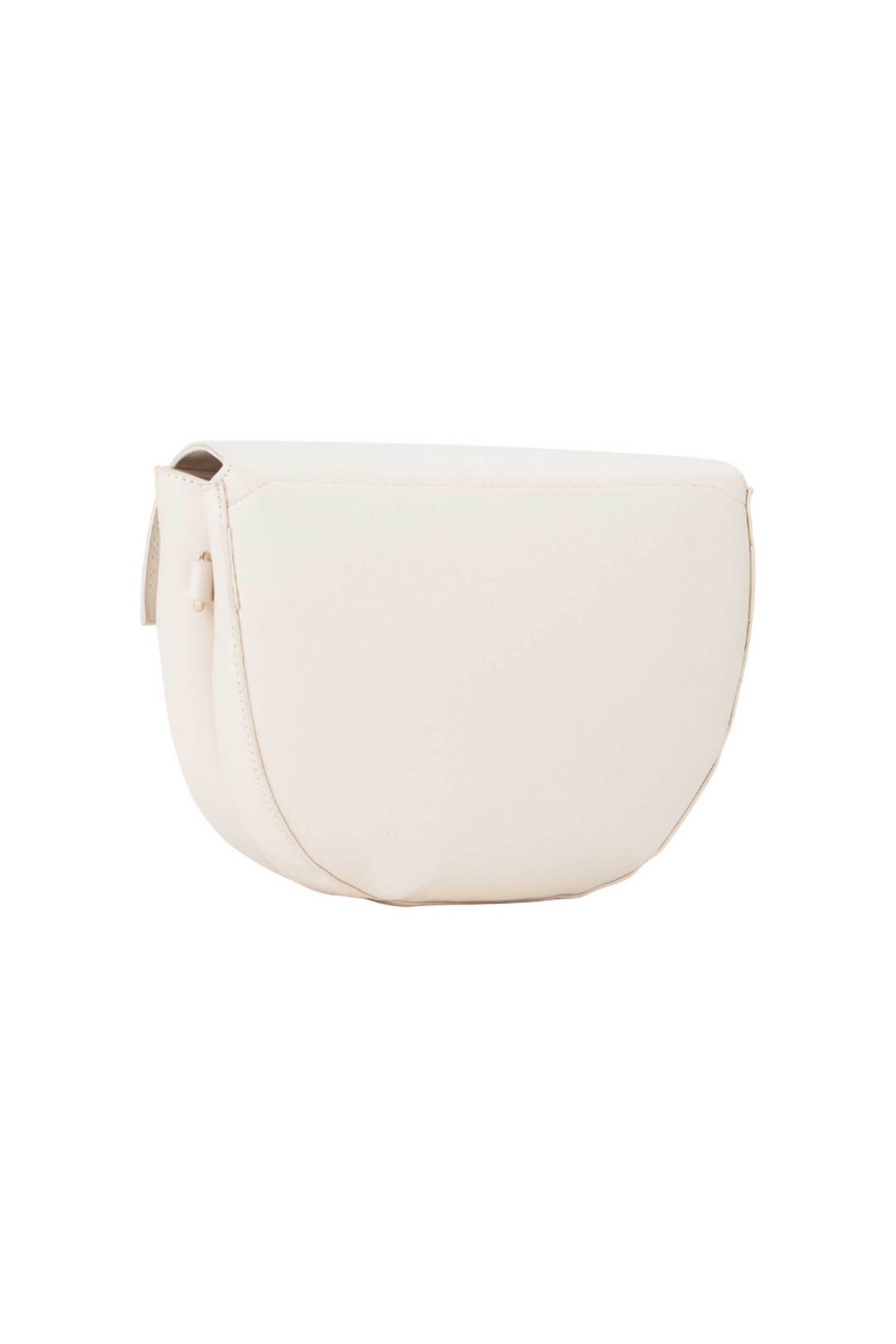 Valentino γυναικεία τσάντα ώμου/crossbody με μεταλλικό λογότυπο "Bigs" - 73LVBS3XJ02/BIG Εκρού φωτογραφία