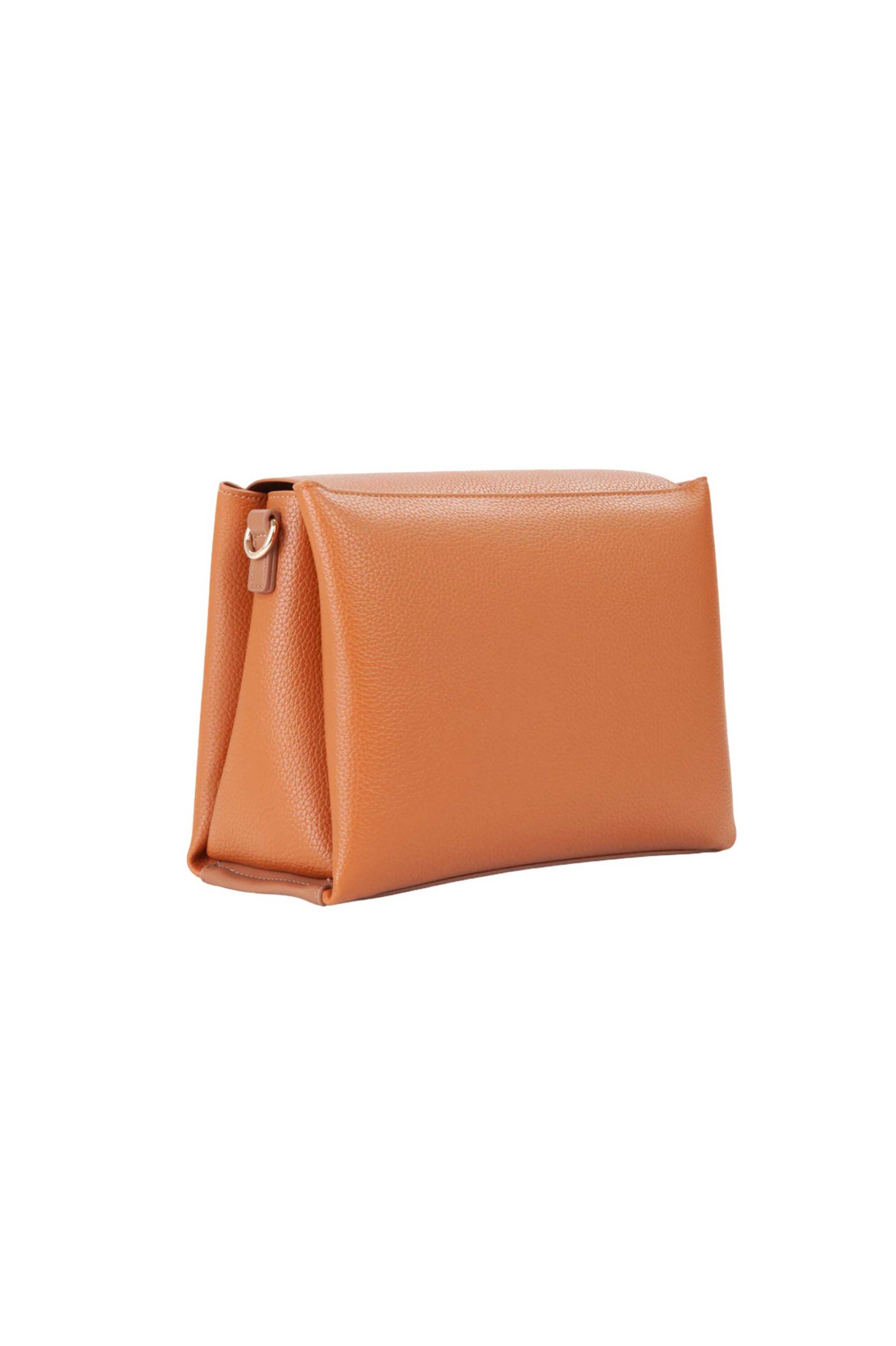 VALENTINO BY MARIO VALENTINO Valentino γυναικεία τσάντα ώμου/crossbody με μεταλλικό λογότυπο "Alexia" - 73LVBS5A803/ALE Καφέ - 3