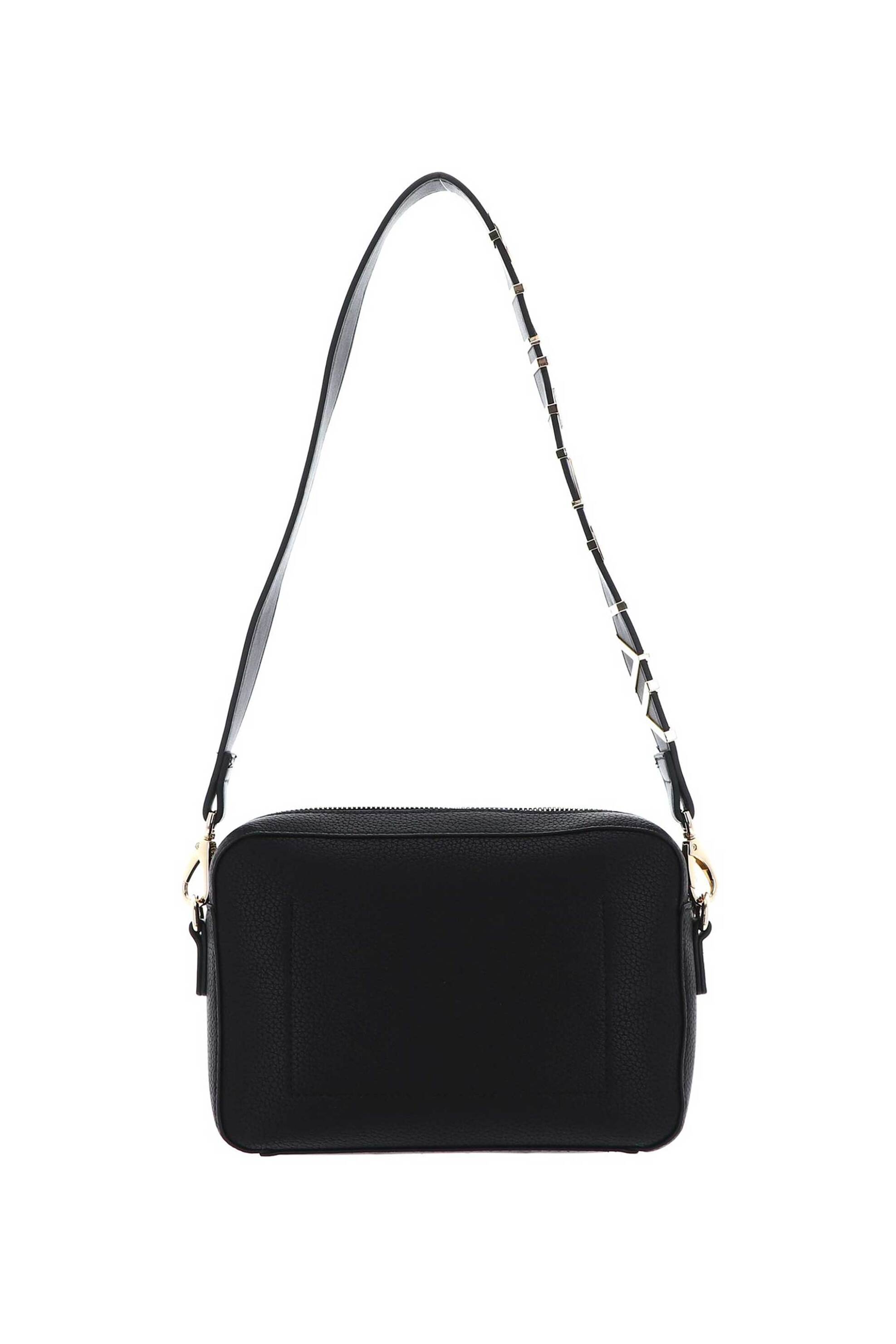 Valentino γυναικεία τσάντα ώμου/crossbody με μεταλλικό λογότυπο "Alexia Camera" - 73LVBS5A809/ALE Μαύρο φωτογραφία