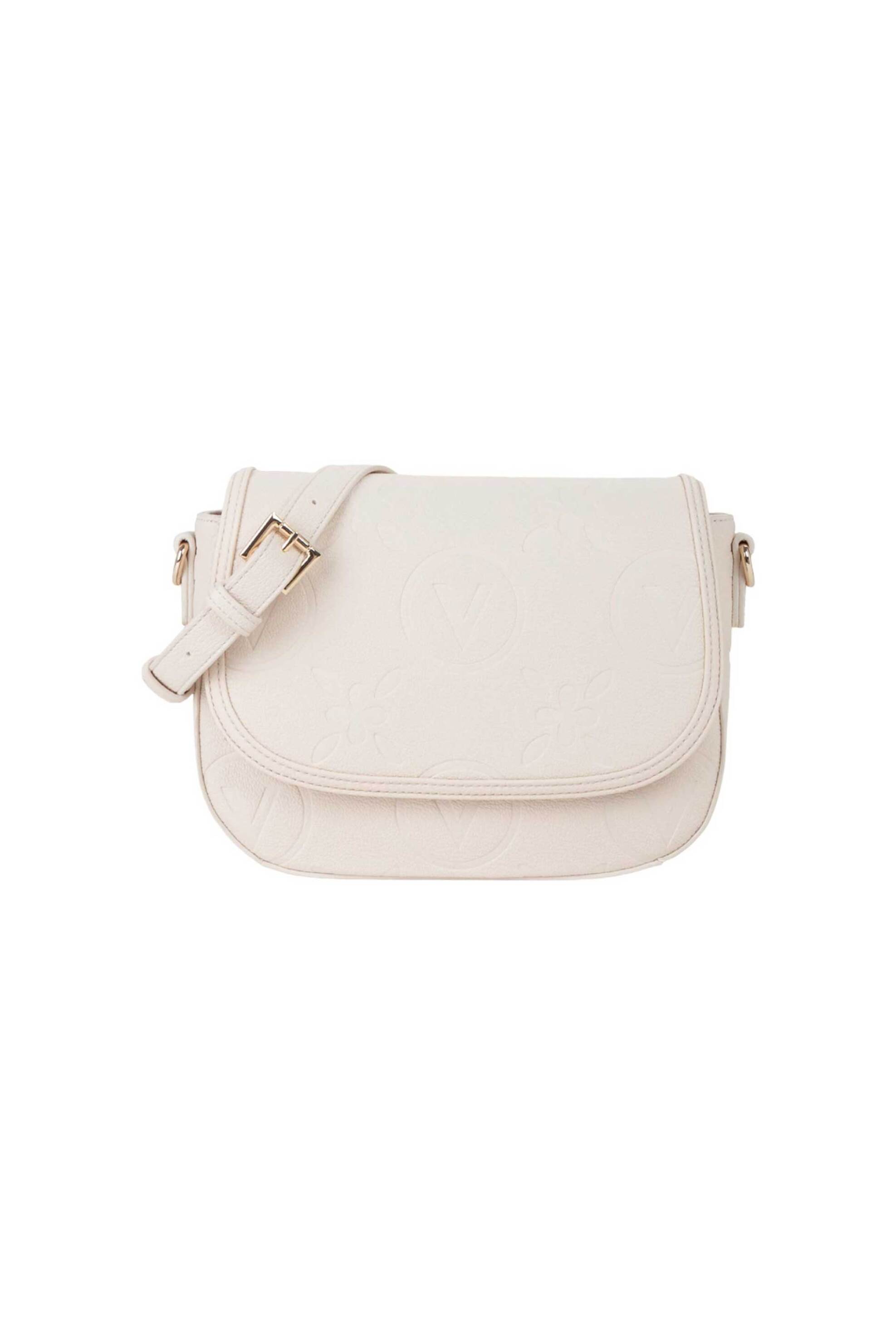 VALENTINO BY MARIO VALENTINO Valentino γυναικεία τσάντα ώμου/crossbody με ανάγλυφο λογότυπο 