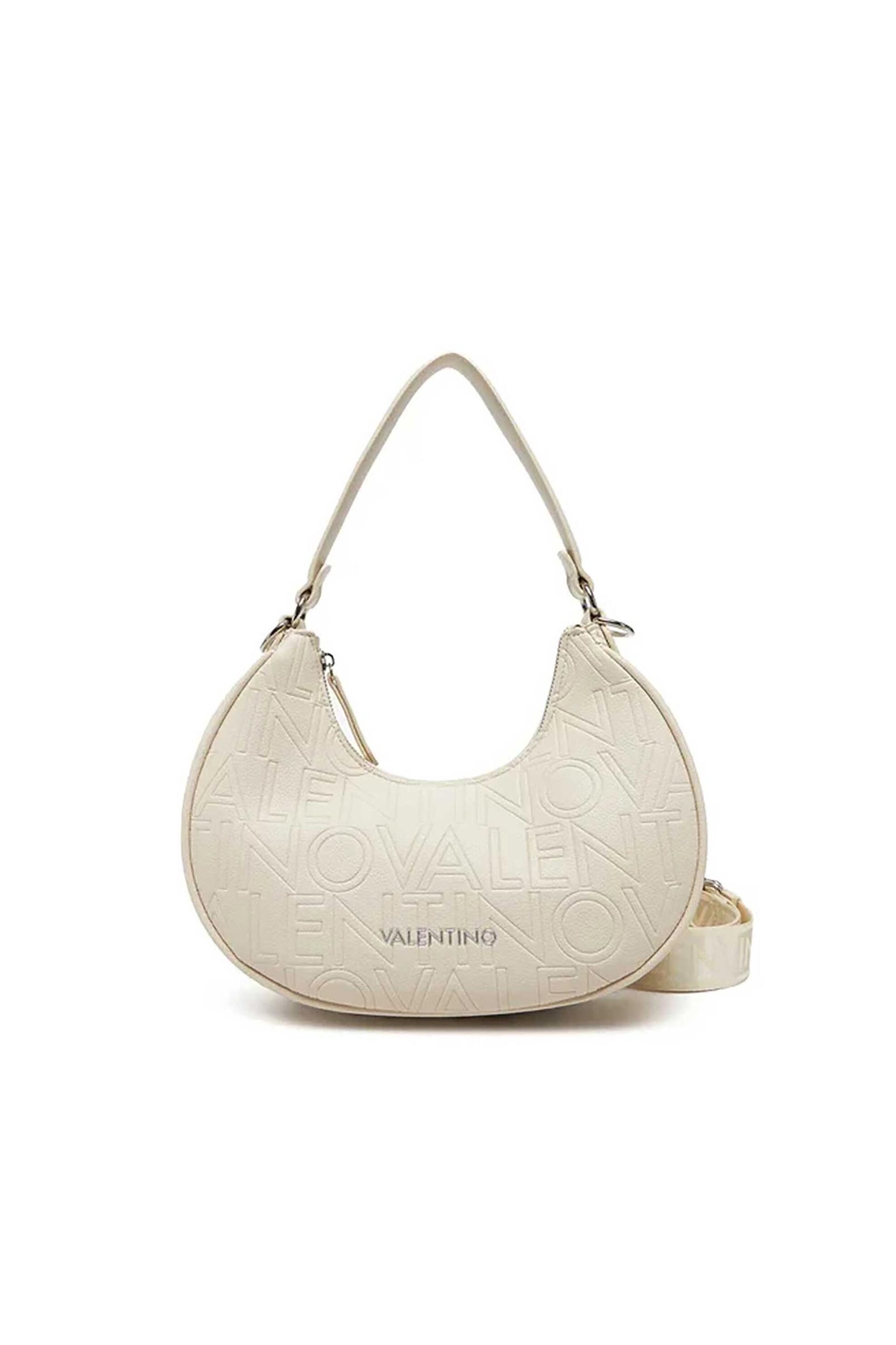 Valentino γυναικεία τσάντα ώμου "Shelby" - 73LVBS90A07GRA Εκρού