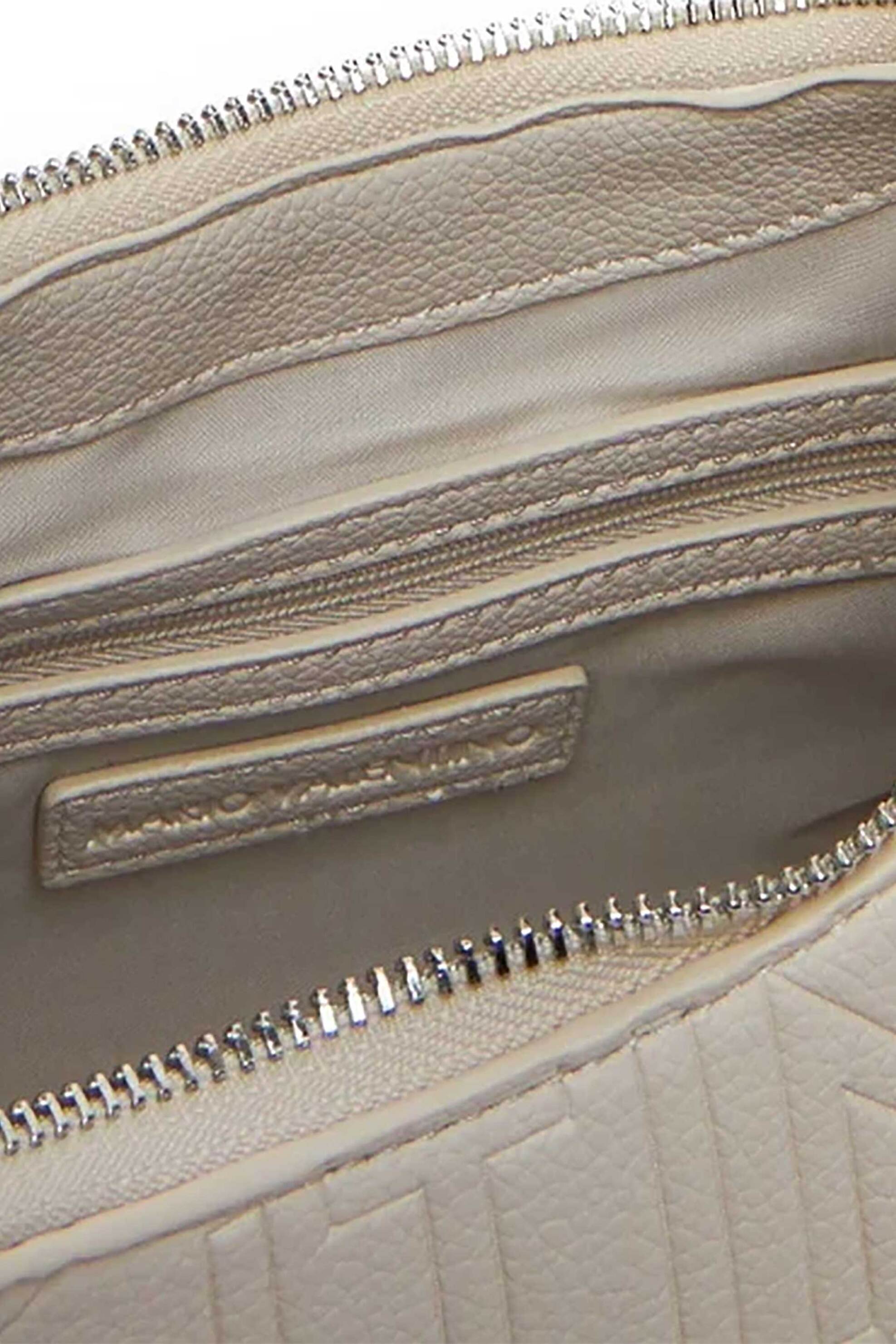 Valentino Γυναικεία Τσάντα Ώμου Shelby - 73Lvbs90A07Gra Εκρού