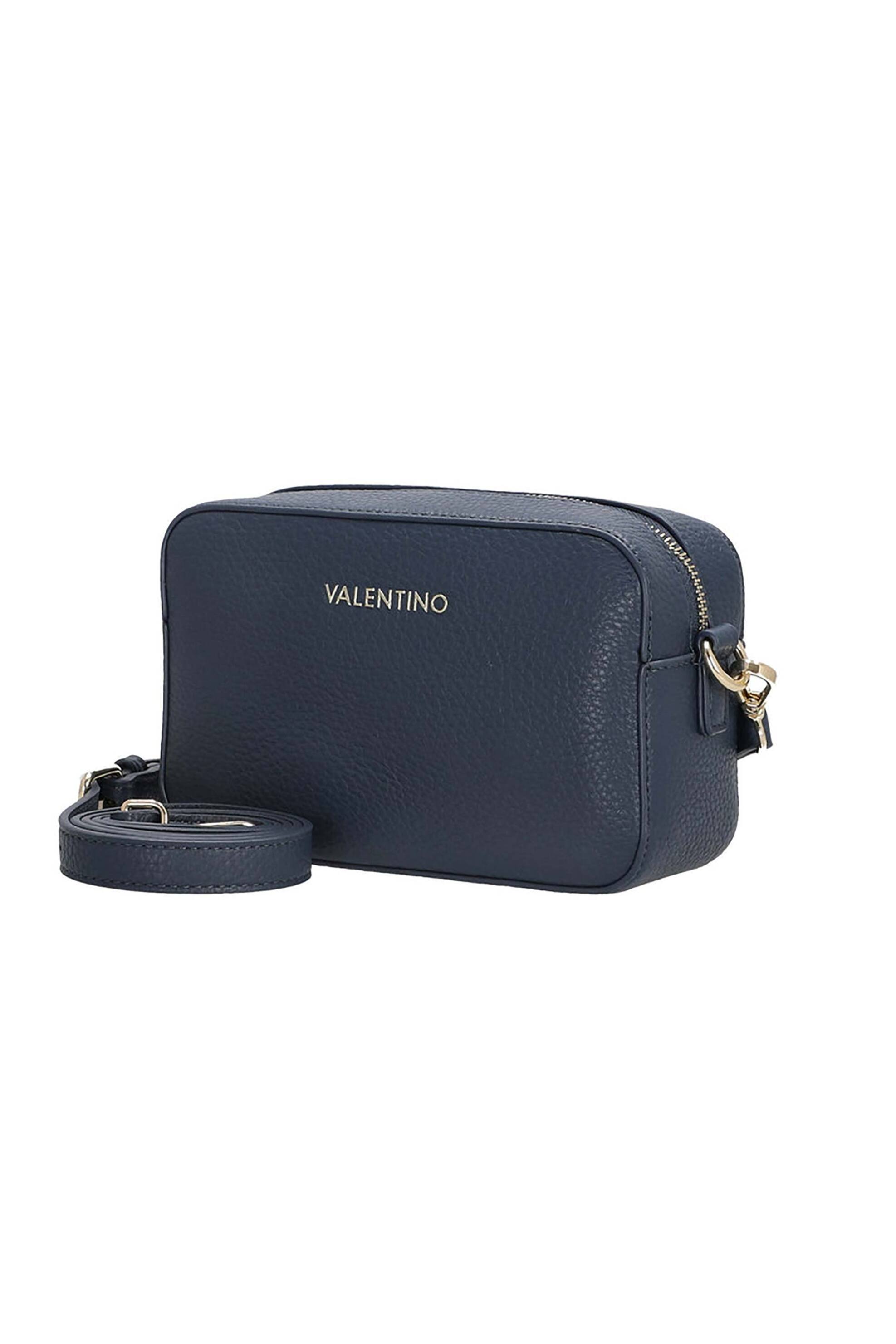 Valentino γυναικεία τσάντα ώμου/crossbody με μεταλλικό λογότυπο 