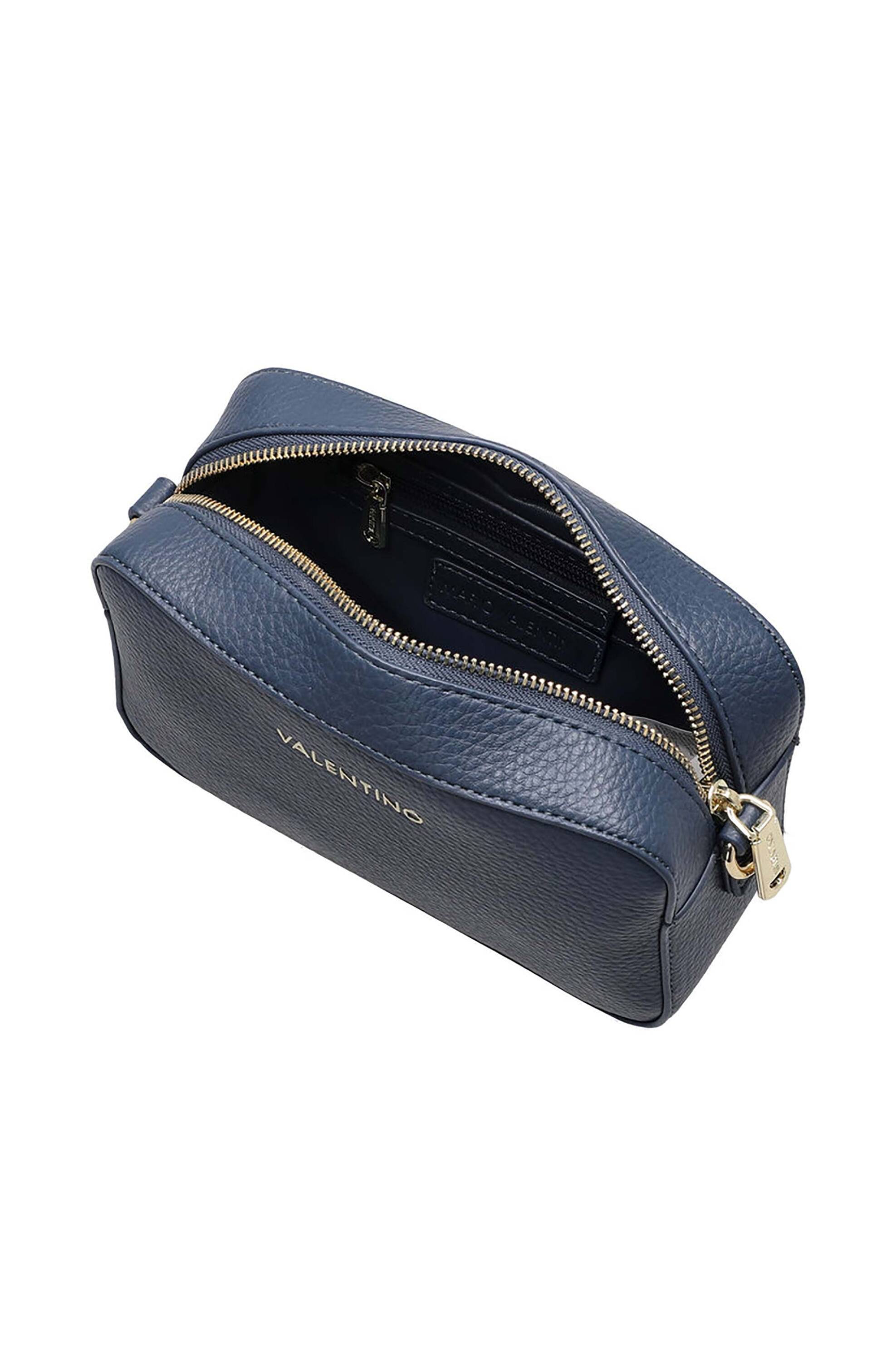 Valentino Γυναικεία Τσάντα Ώμου Crossbody με Μεταλλικό Λογότυπο Fall Re - 73Lvbs9Eg15 Fal Μπλε Σκούρο