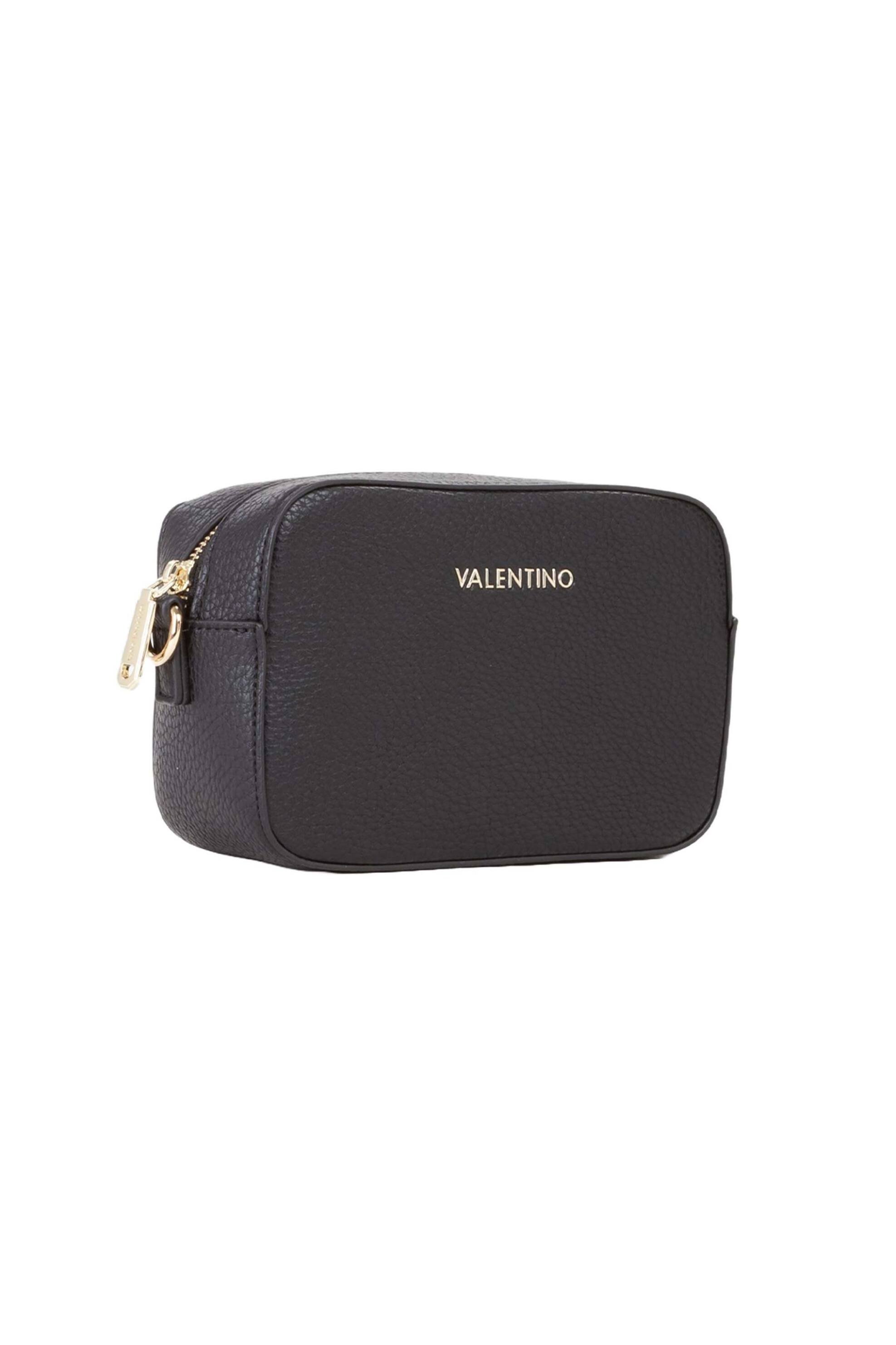 Valentino γυναικεία τσάντα ώμου/crossbody με μεταλλικό λογότυπο 
