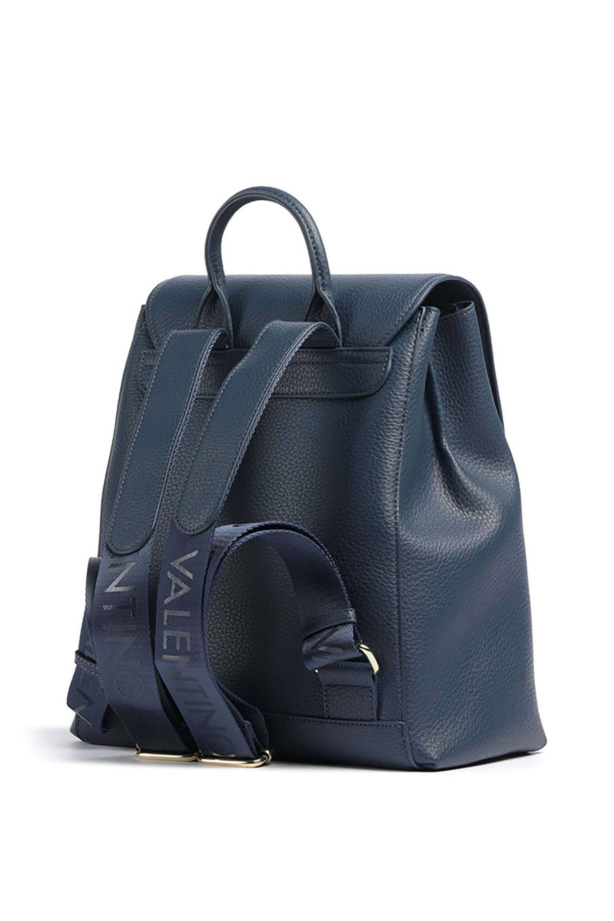 Valentino γυναικείο backpack με μεταλλικό λογότυπο 