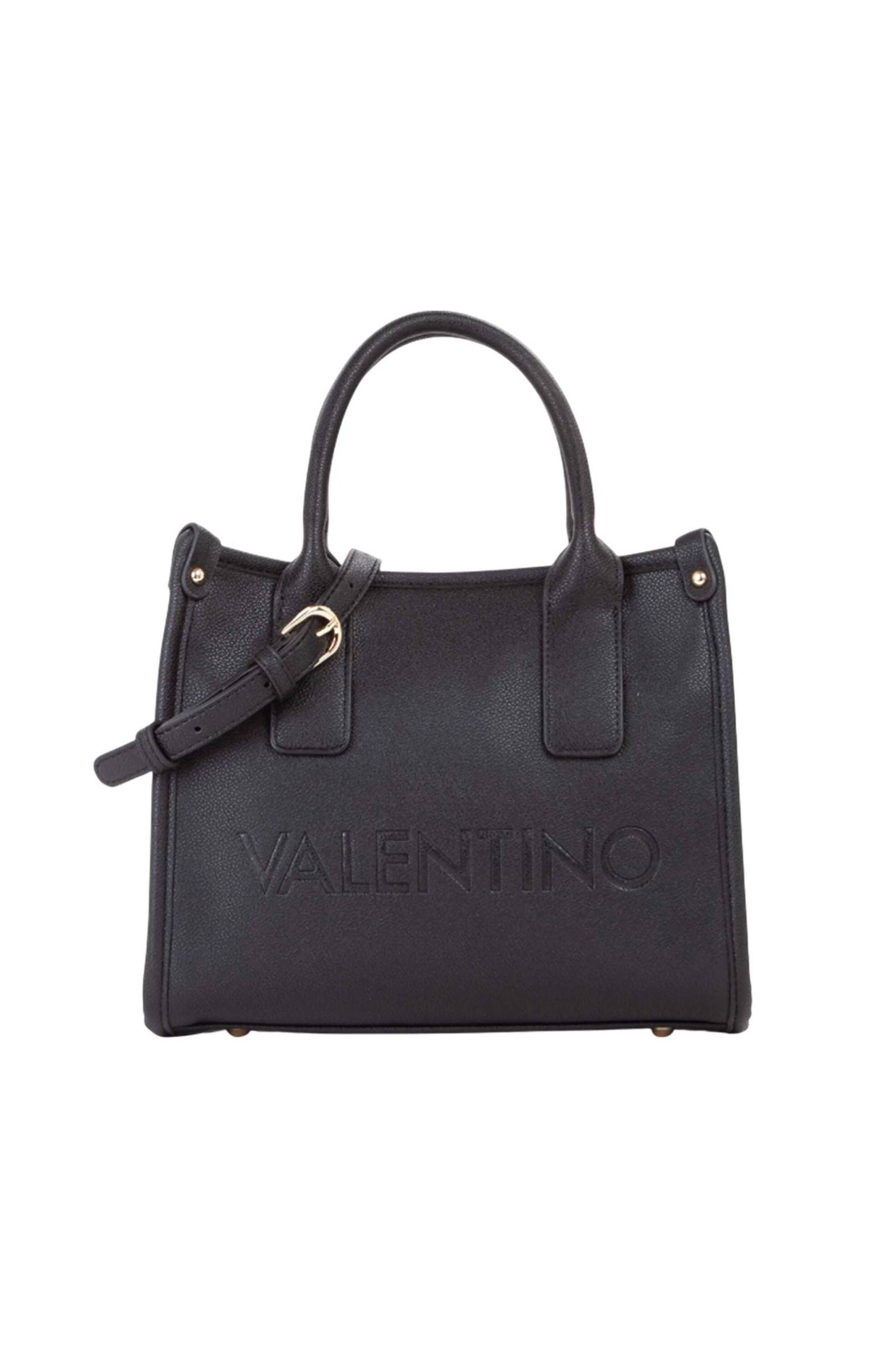 VALENTINO BY MARIO VALENTINO Valentino γυναικεία τσάντα shopper με ανάγλυφο λογότυπο 