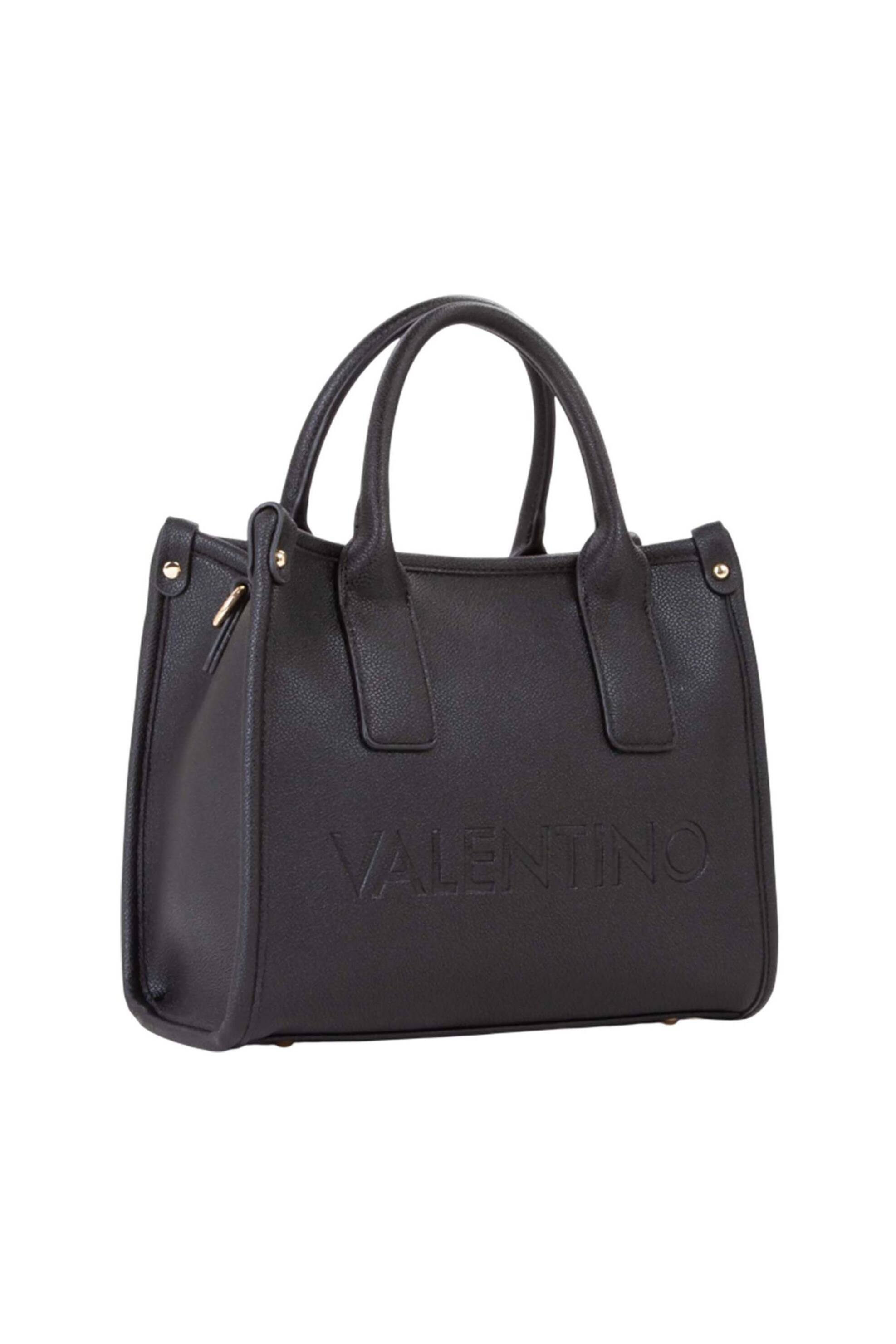 Valentino γυναικεία τσάντα shopper με ανάγλυφο λογότυπο 