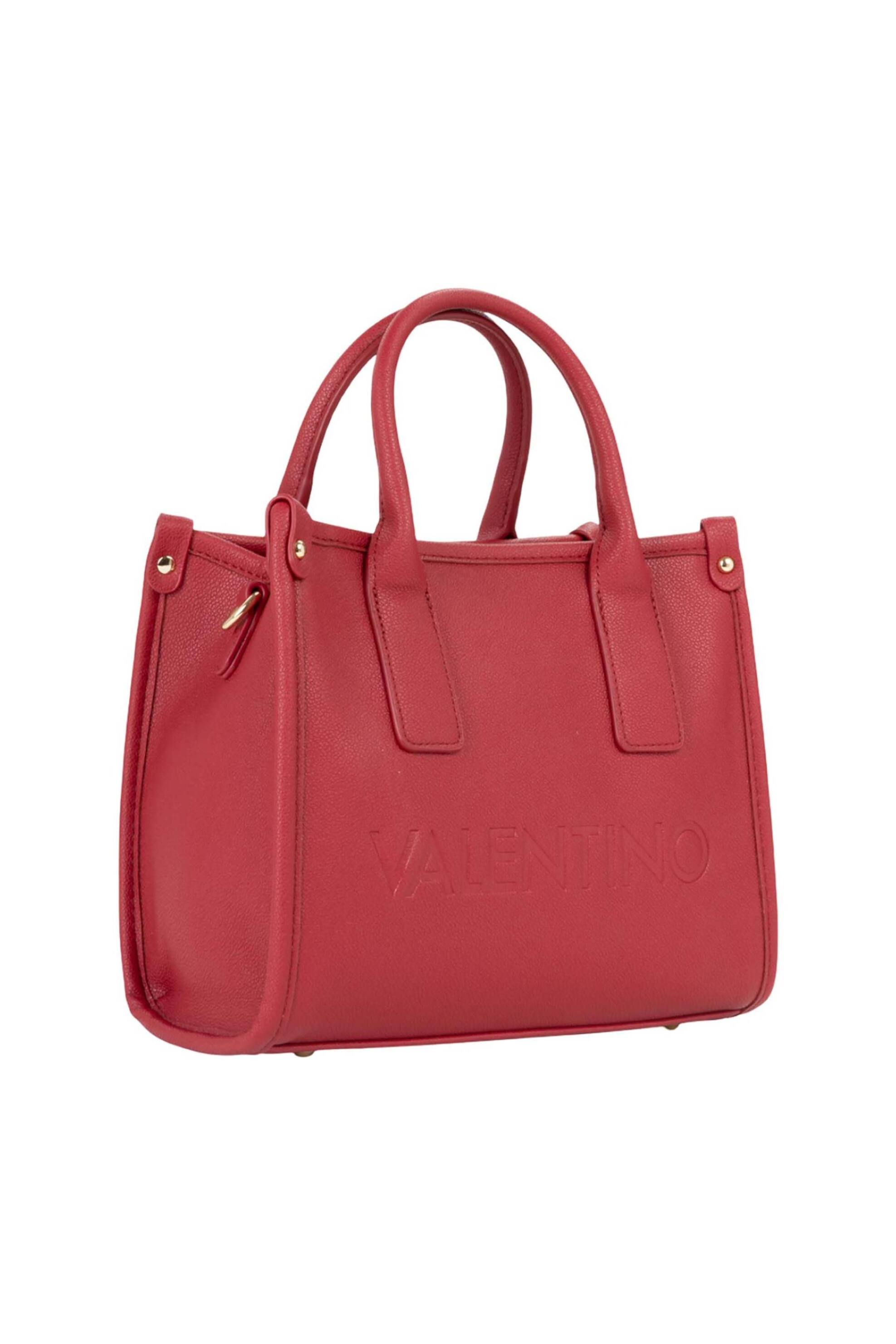 Valentino γυναικεία τσάντα shopper με ανάγλυφο λογότυπο 