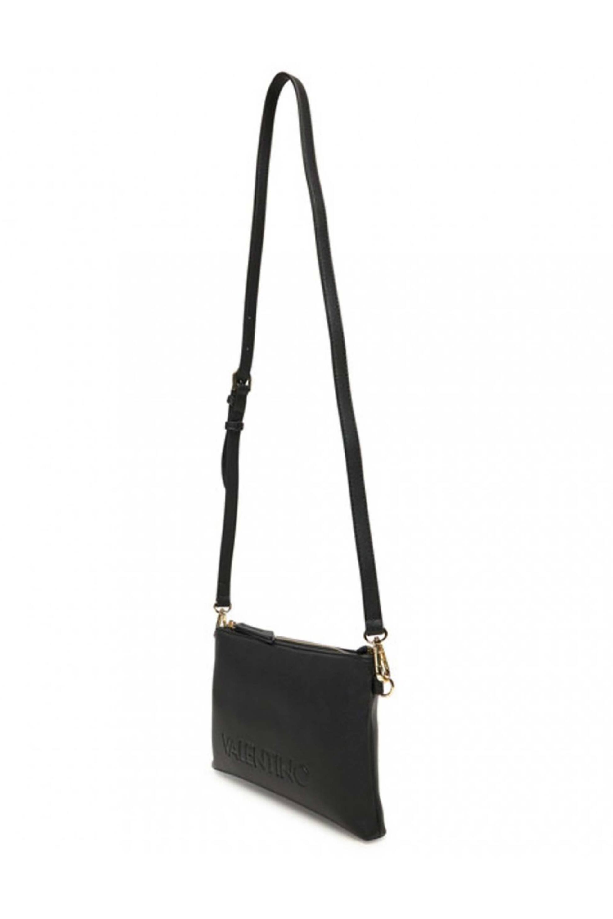 Valentino γυναικεία τσάντα φάκελος με ανάγλυφο λογότυπο "Foxy Re" - 73LVBS9EO18/FOX Μαύρο φωτογραφία