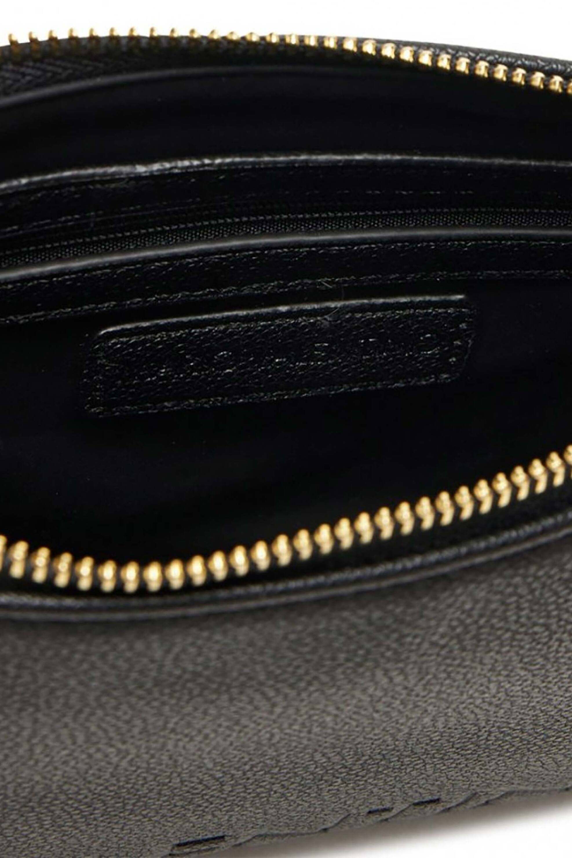 Valentino γυναικεία τσάντα φάκελος με ανάγλυφο λογότυπο "Foxy Re" - 73LVBS9EO18/FOX Μαύρο φωτογραφία