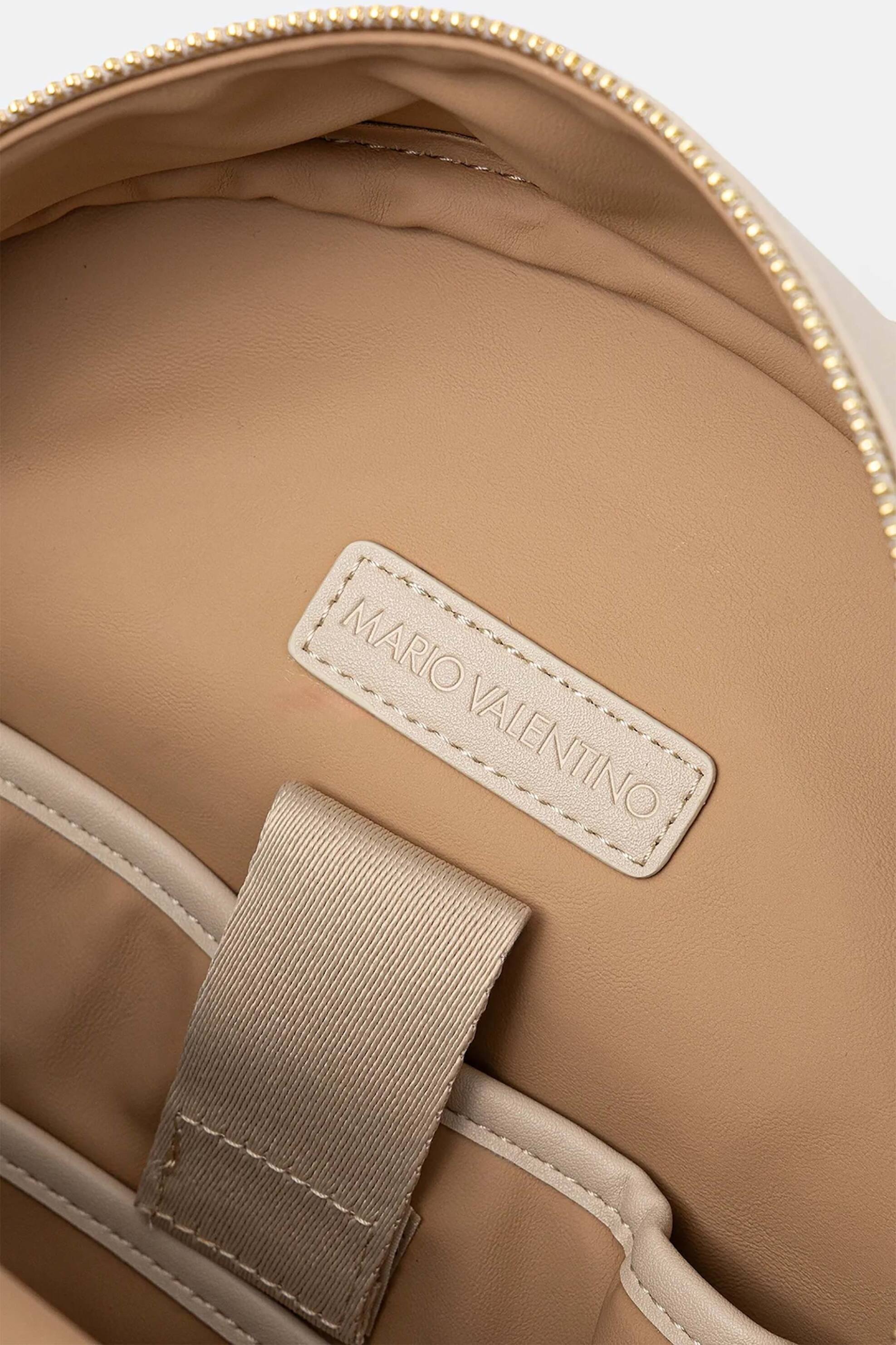 Valentino Γυναικείο Backpack με Μεταλλικό Και Ανάγλυφο Λογότυπο Cora - 73Lvbs9Oo20 Cor Μπεζ