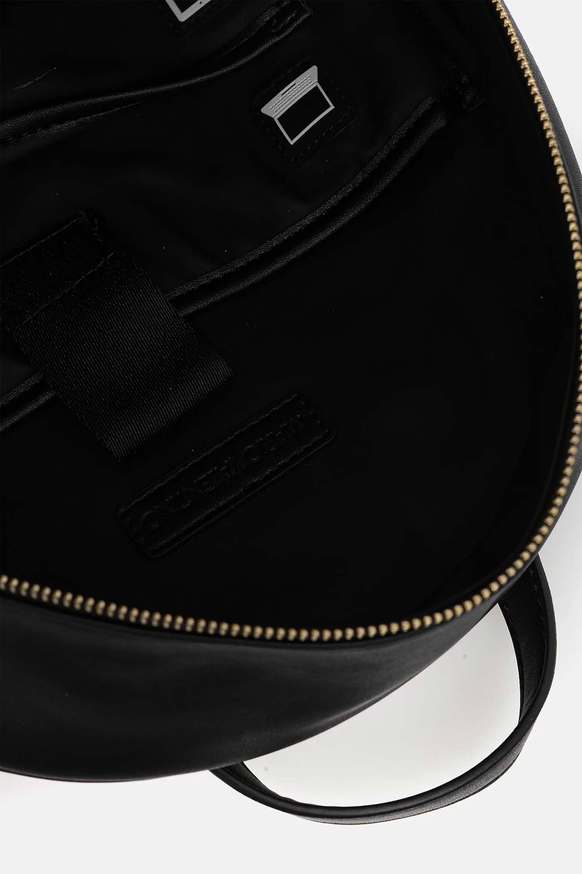 Valentino Γυναικείο Backpack με Μεταλλικό Και Ανάγλυφο Λογότυπο Cora - 73Lvbs9Oo20 Cor Μαύρο