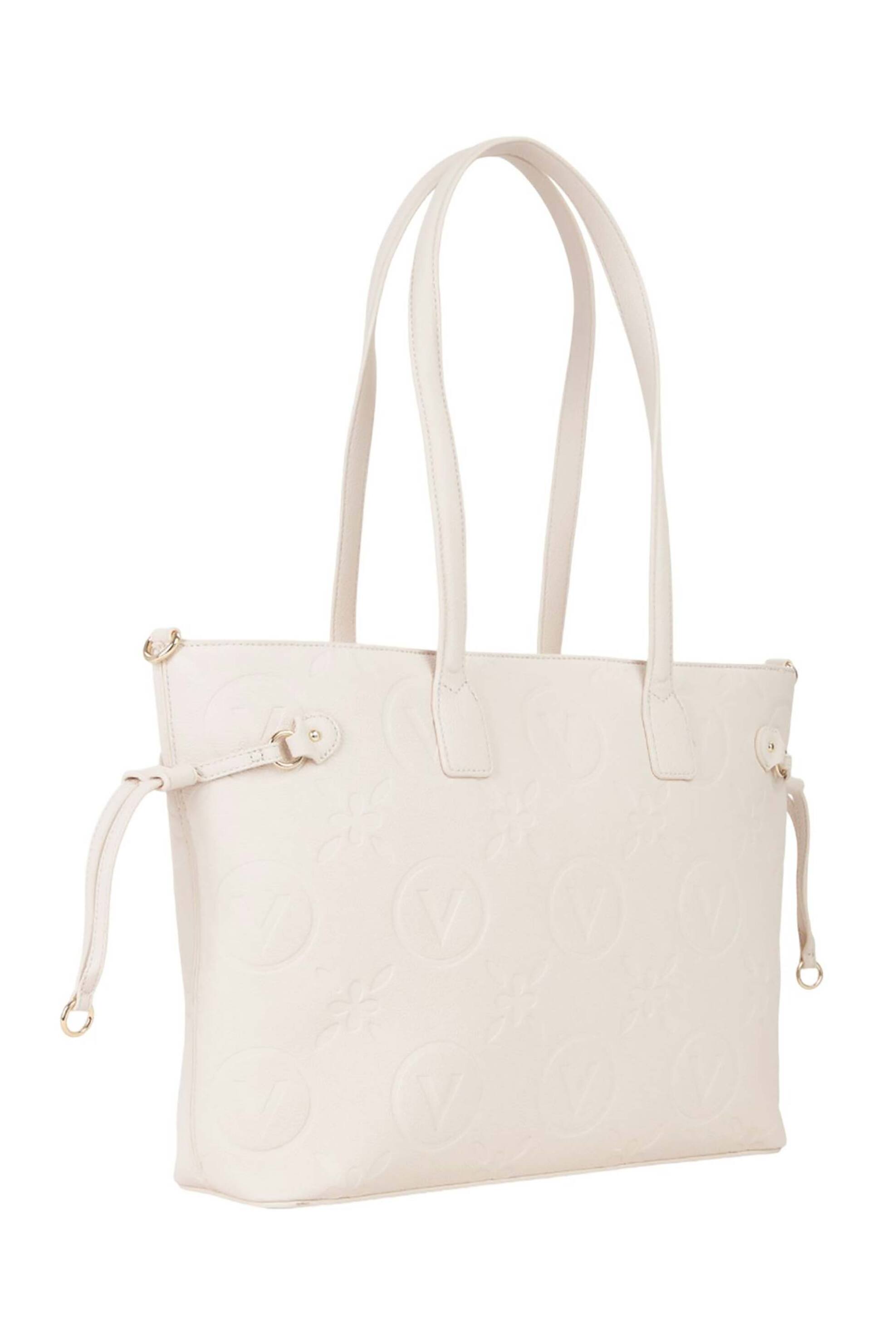 Valentino γυναικεία τσάντα shopper με ανάγλυφο λογότυπο 