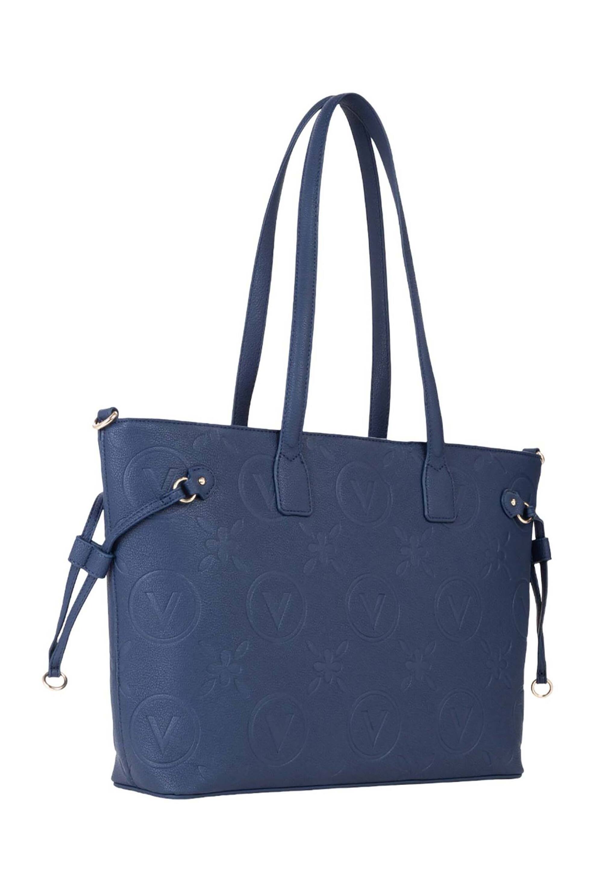Valentino γυναικεία τσάντα shopper με ανάγλυφο λογότυπο 
