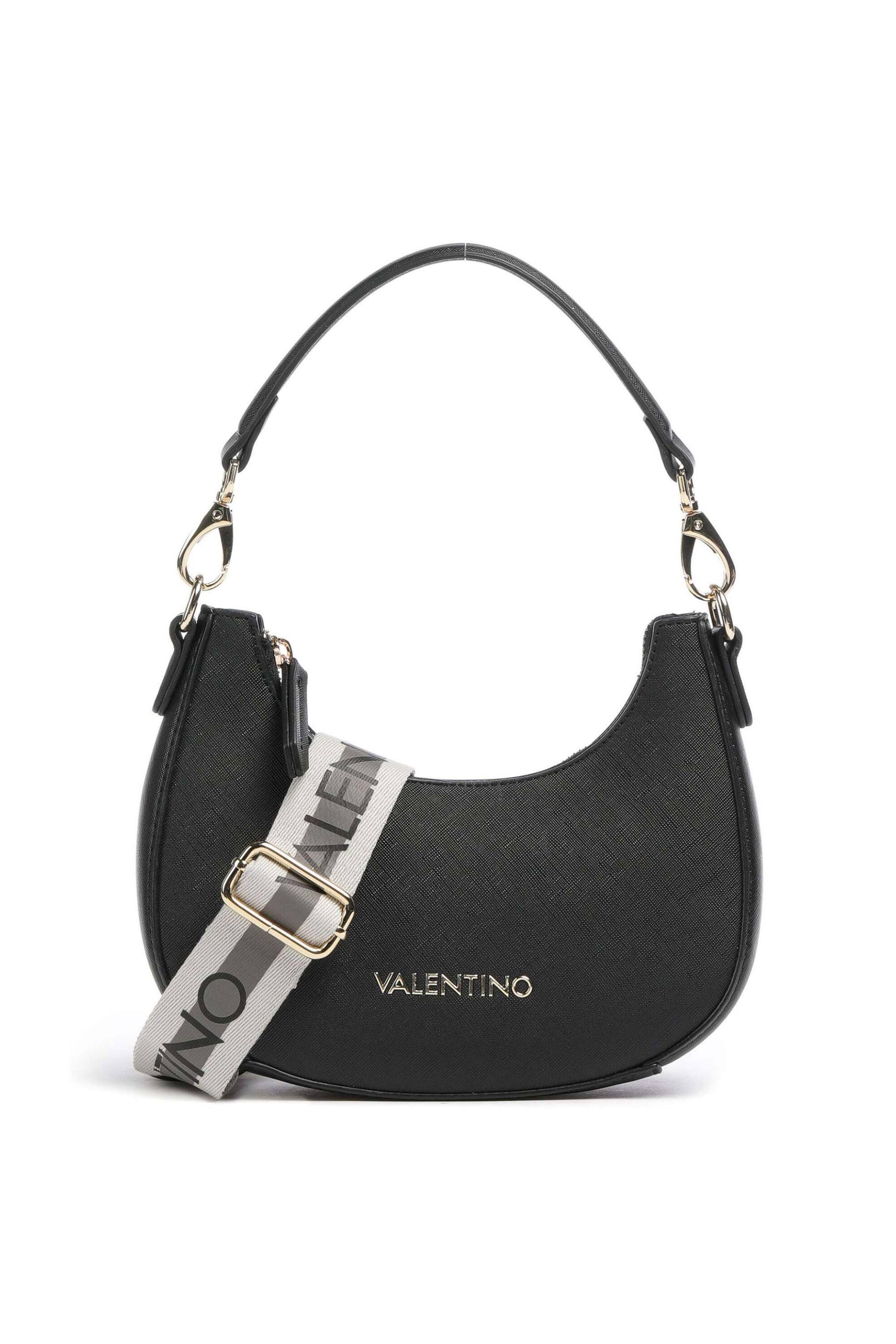 VALENTINO BY MARIO VALENTINO Valentino γυναικεία τσάντα ώμου με μεταλλικό λογότυπο 