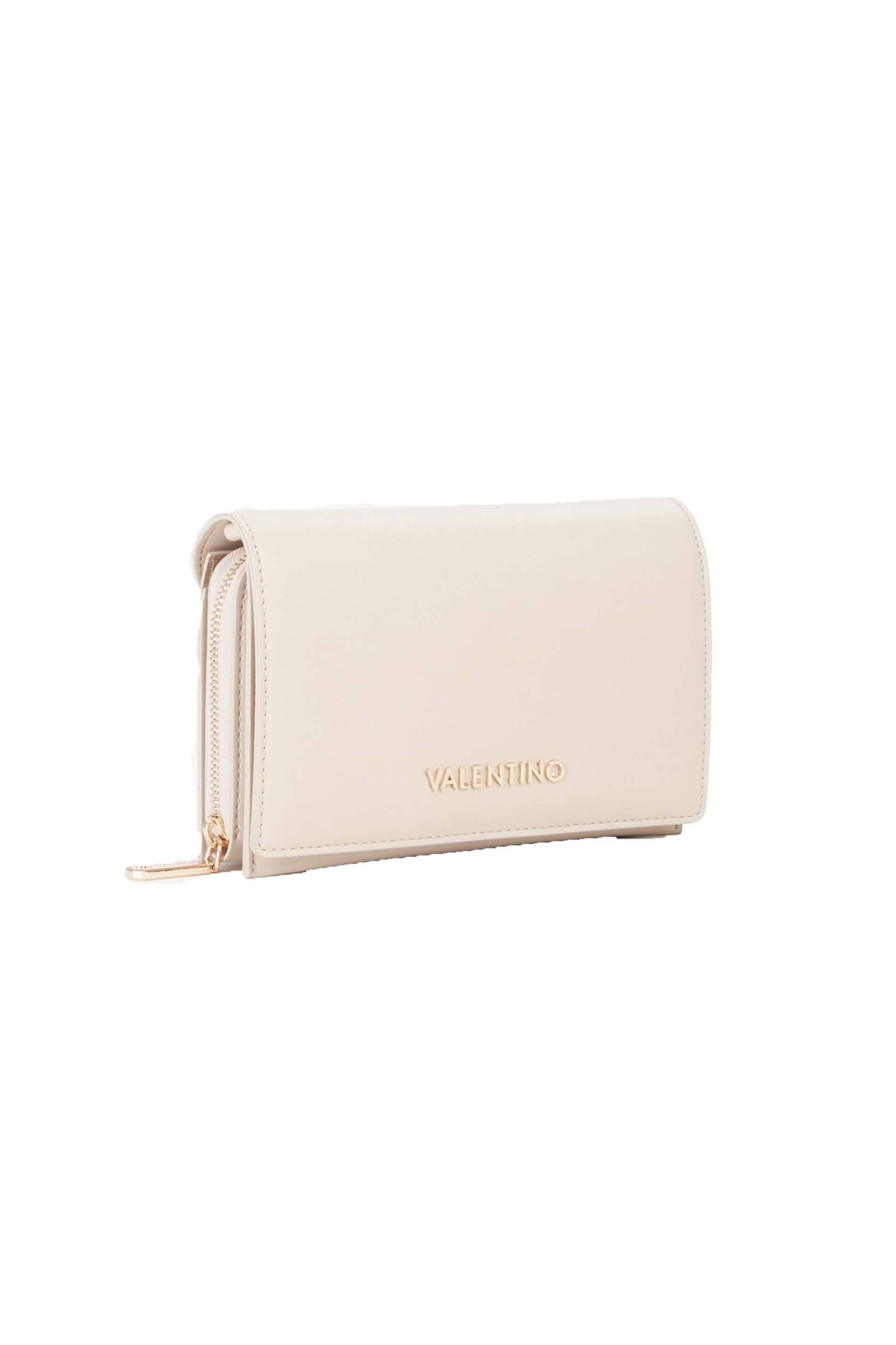 Valentino γυναικεία τσάντα crossbody με μεταλλικό λογότυπο 