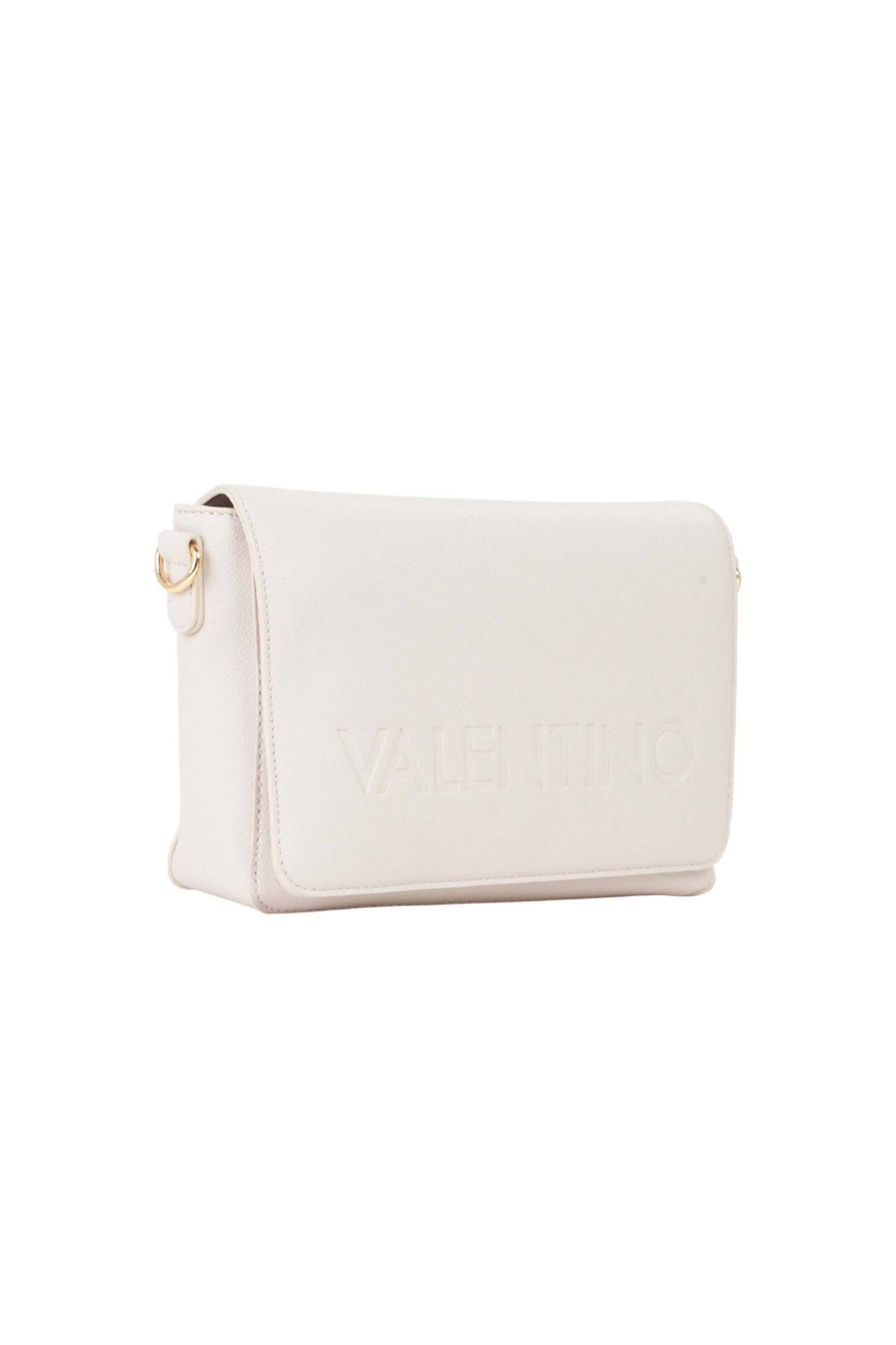 Valentino γυναικεία τσάντα crossbody με ανάγλυφο λογότυπο 
