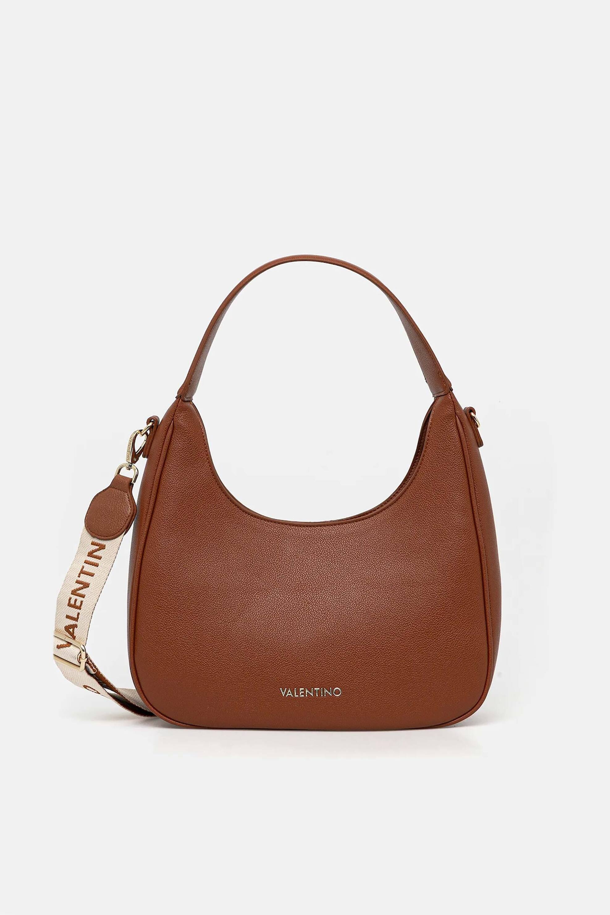 VALENTINO BY MARIO VALENTINO Valentino γυναικεία τσάντα ώμου με μεταλλικό λογότυπο 