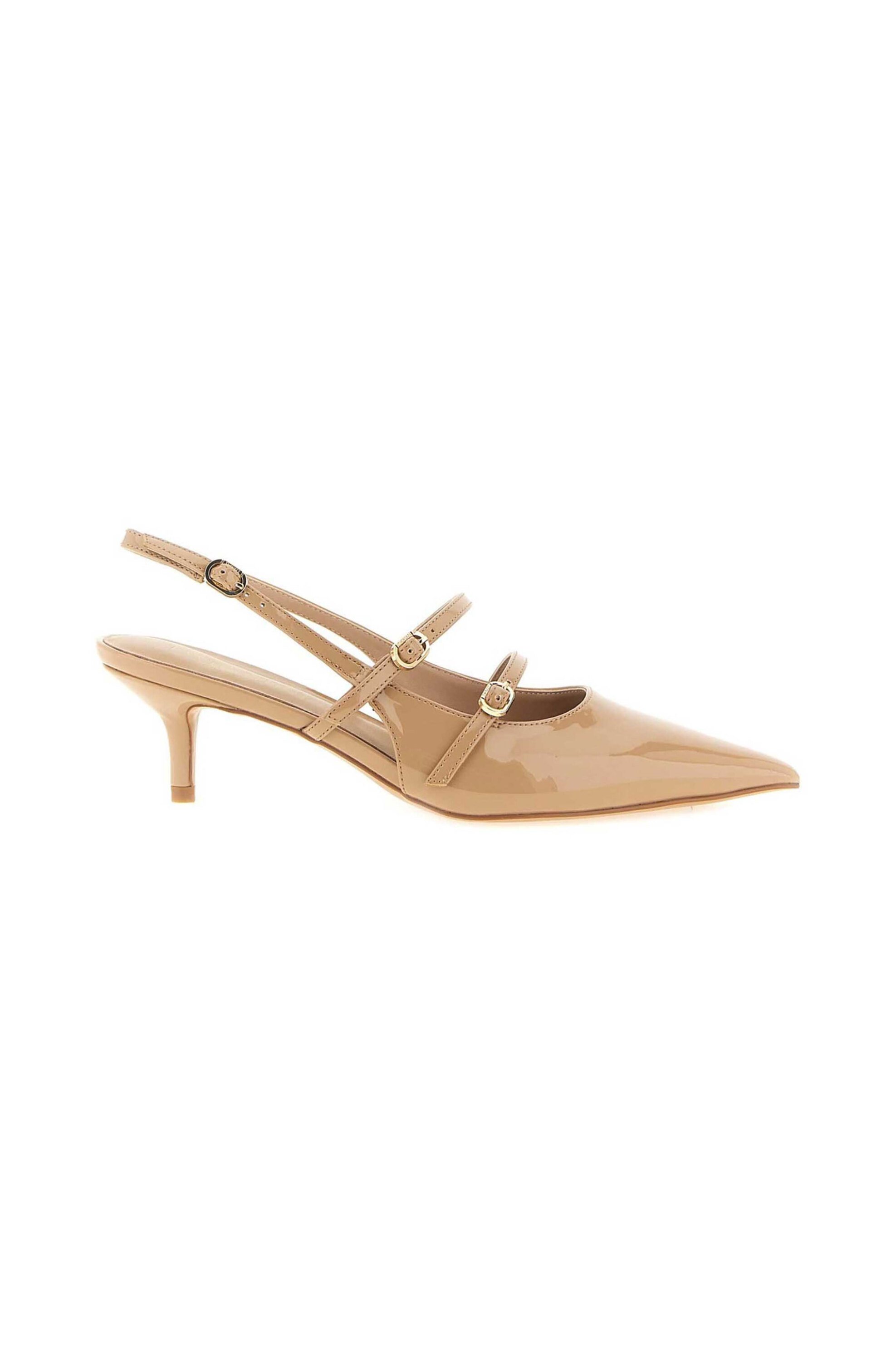 TWINSET Twinset γυναικεία slingbacks με λουράκια - 261TCP044 Μπεζ