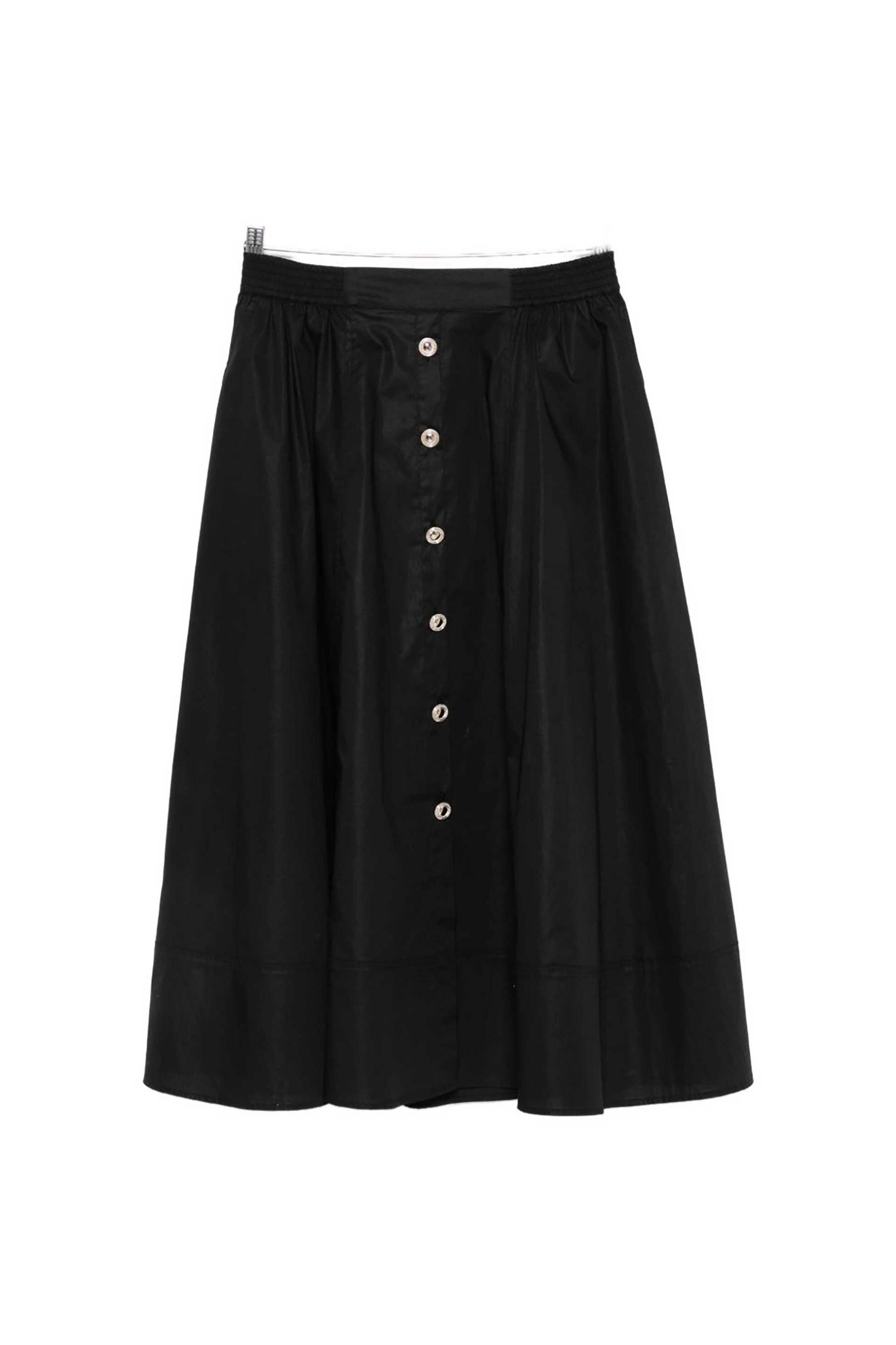 TWINSET Twinset γυναικεία midi φούστα από ποπλίνα - 261TT2235 Μαύρο - 4