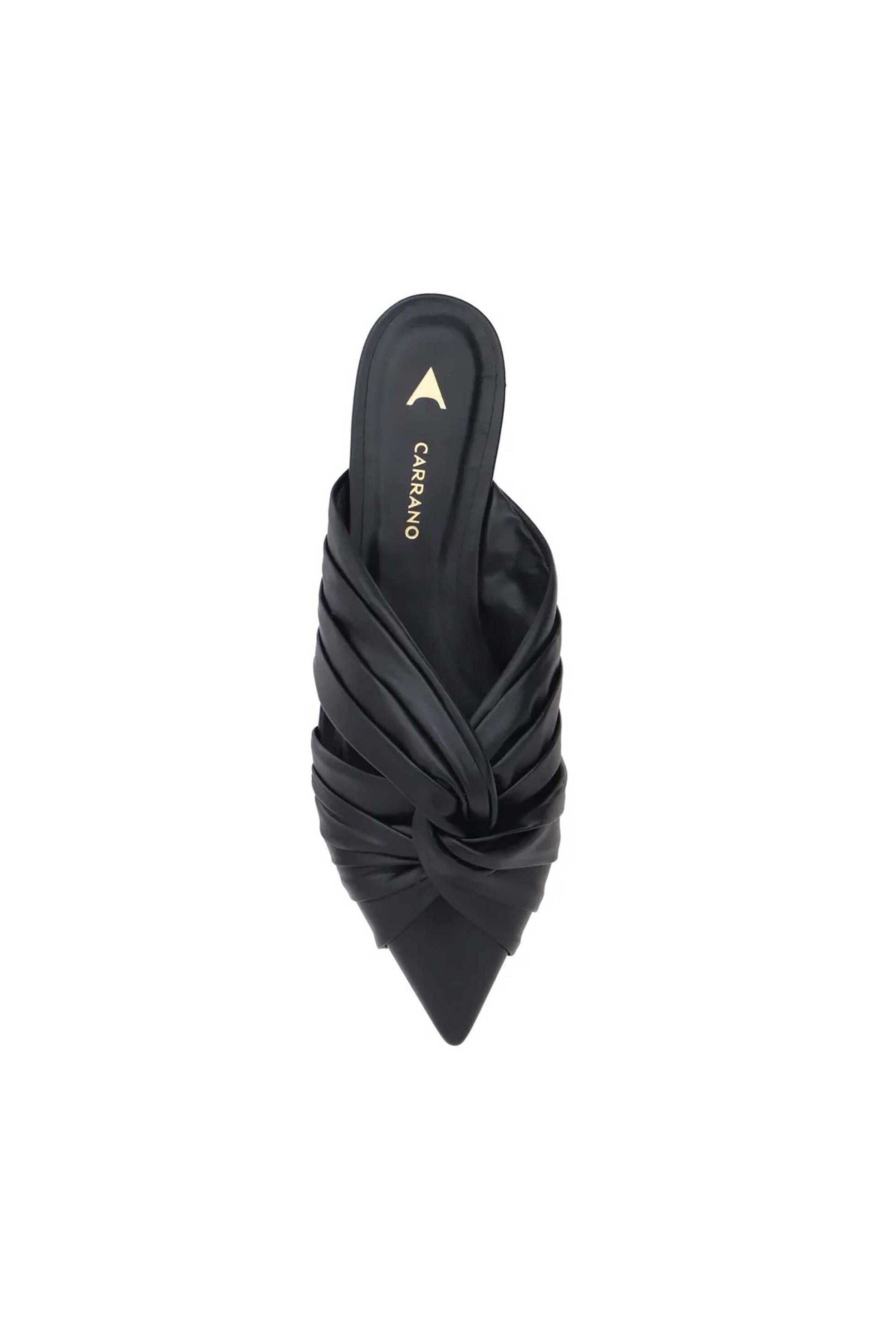 Carrano Γυναικεία Flats Μονόχρωμα - 507105-Fac01 Μαύρο