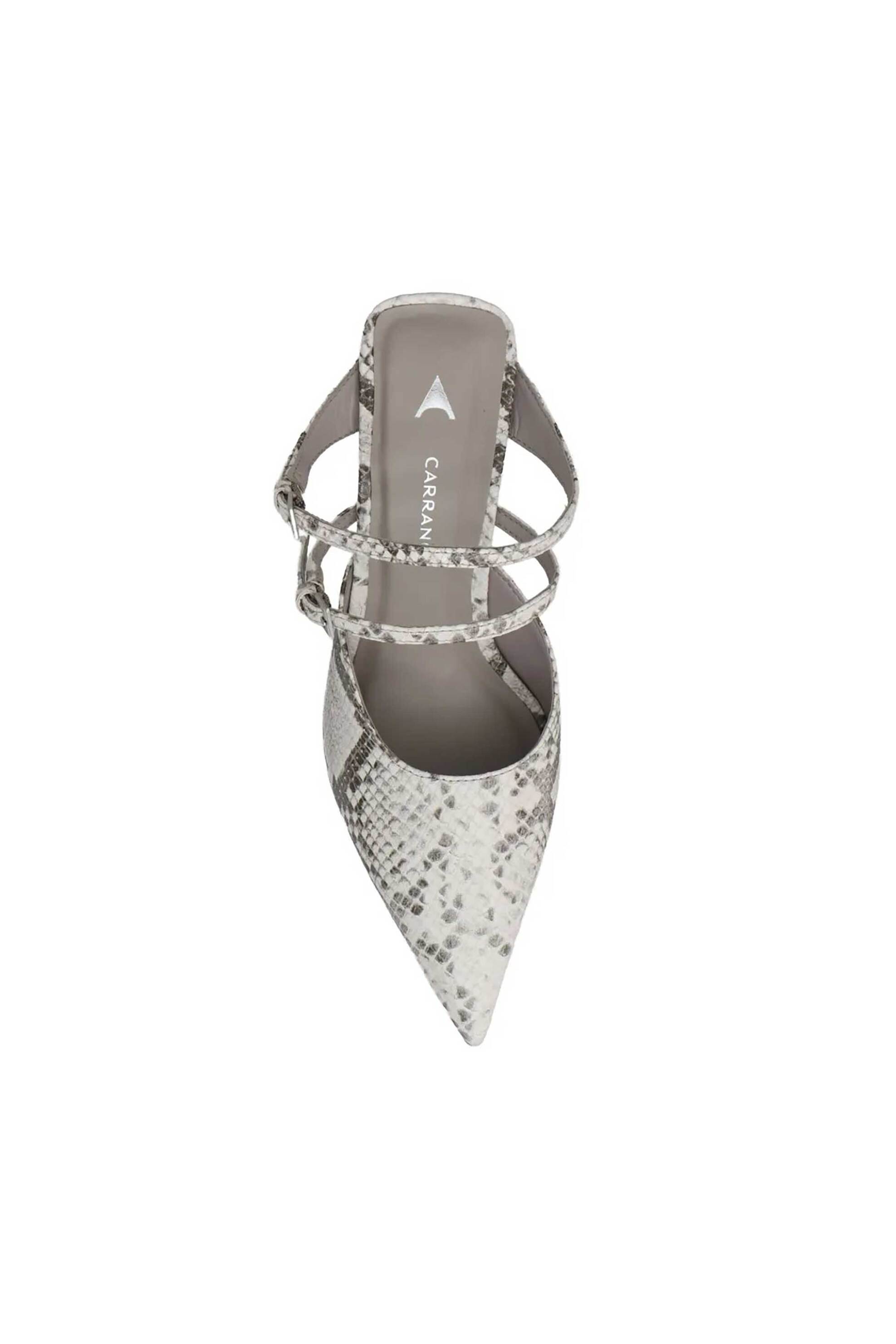 Carrano Γυναικείες Δερμάτινες Πλατφόρμες με Animal Print - 930005-Cabl01 Py Ασπρόμαυρο