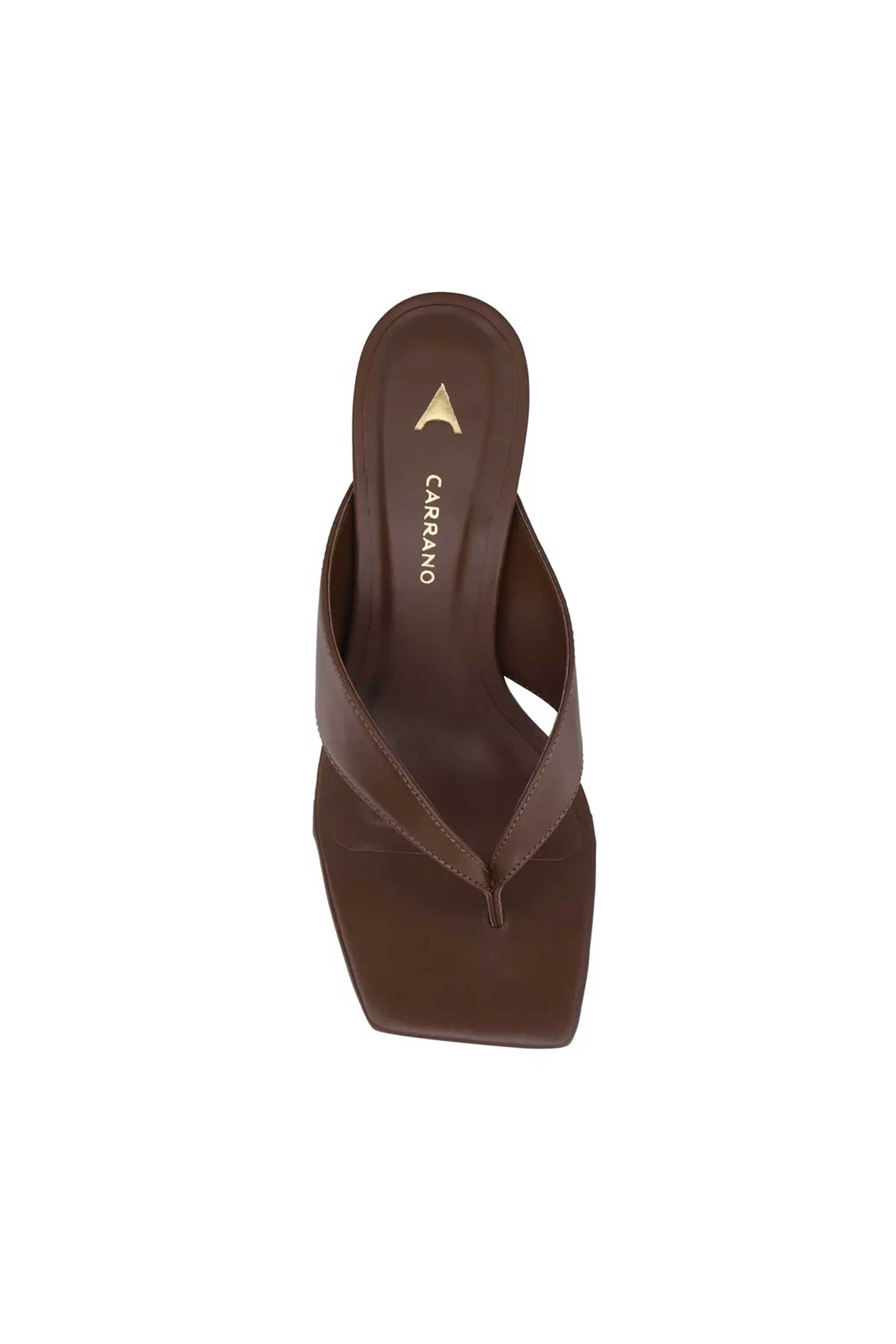 Carrano Γυναικεία Mule με Τακούνι - 960005-Facl01 Καφέ