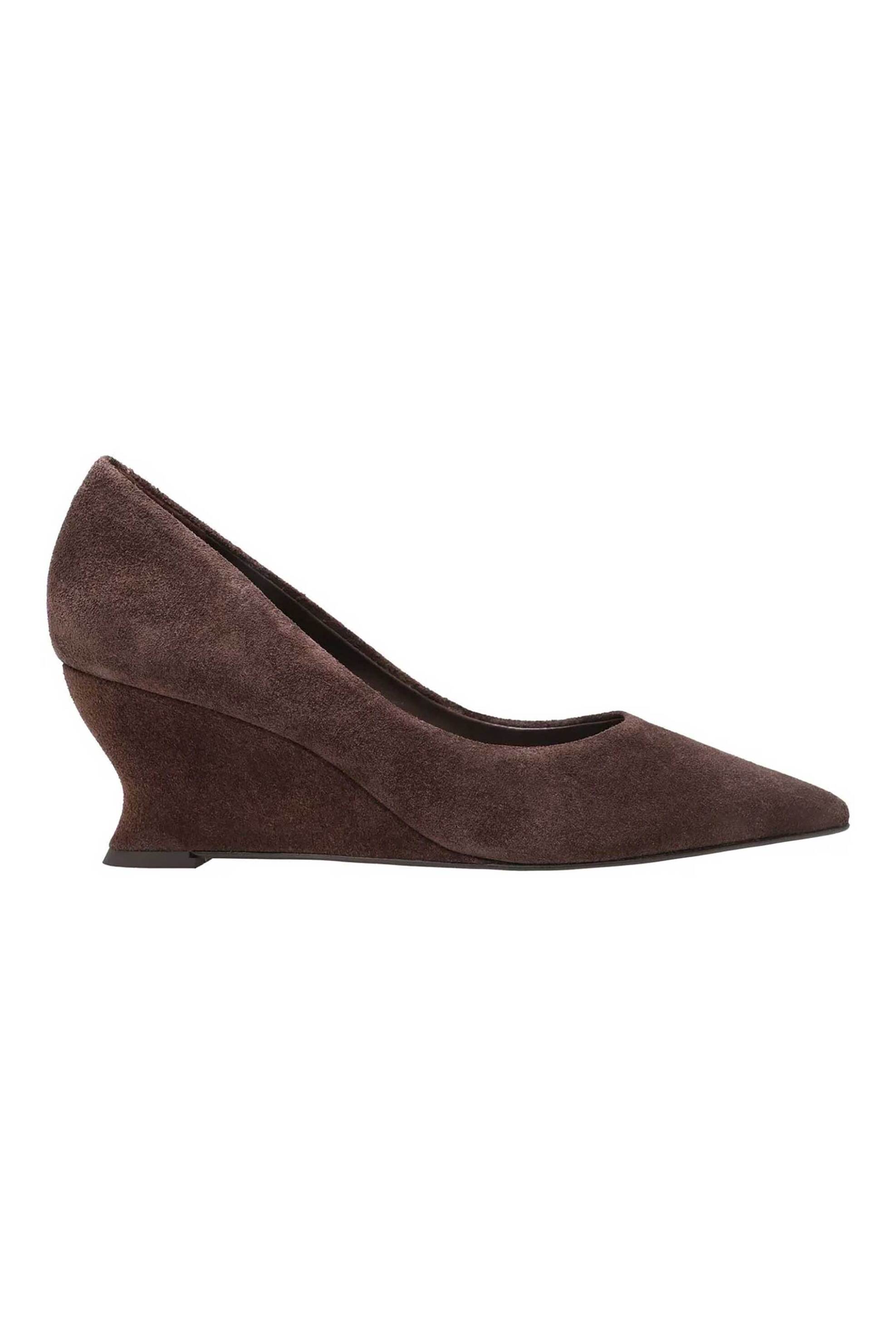 Carrano γυναικείες suede γόβες/πλατφόρμες - 1002006-CABL01 SUE Καφέ