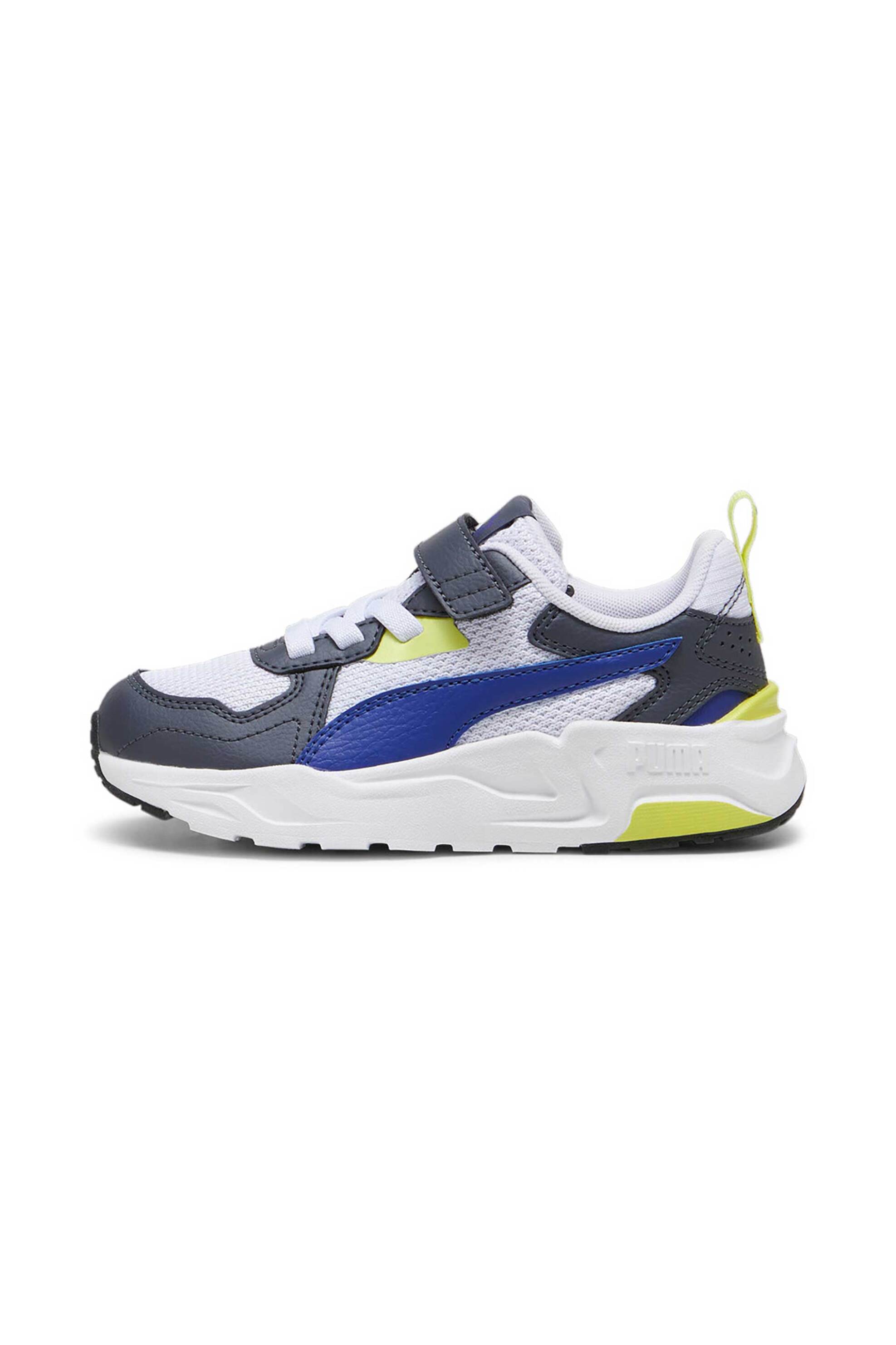 PUMA Puma παιδικά αθλητικά παπούτσια με mesh σχέδιο και contrast λεπτομέρειες "Trinity Lite" - 391480 Λευκό