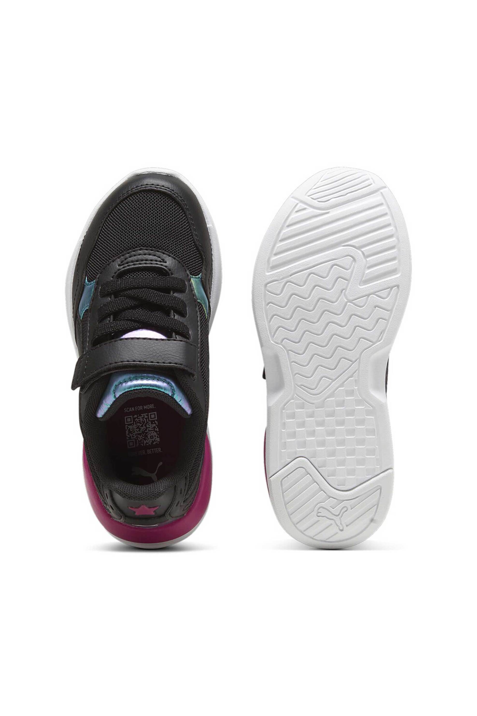 Puma Παιδικά Αθλητικά Παπούτσια με Mesh Σχέδιο Και Contrast Λεπτομέρειες X-Ray Speed Lite Bouncy Sky - 398006 Μαύρο