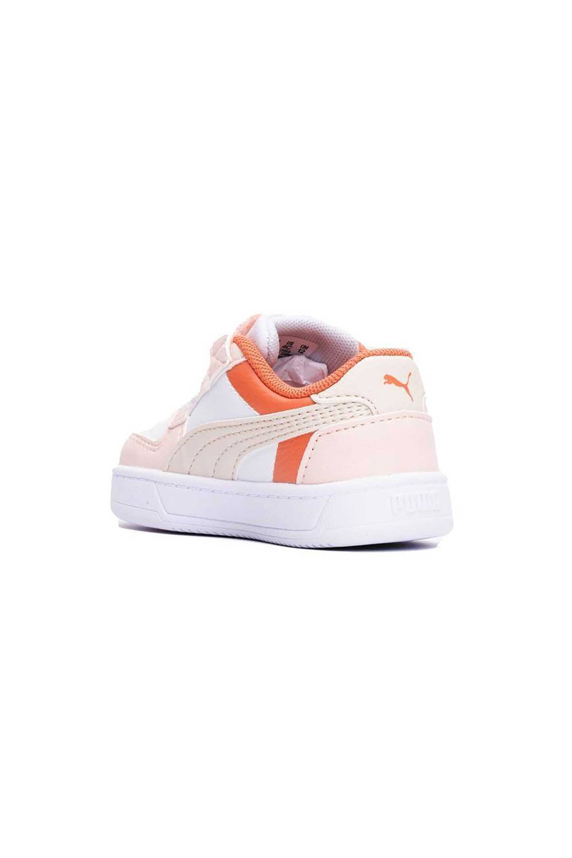 Puma βρεφικά αθλητικά παπούτσια με contrast λεπτομέρειες και λογότυπο "Caven 2.0" - 394463 Εκρού φωτογραφία