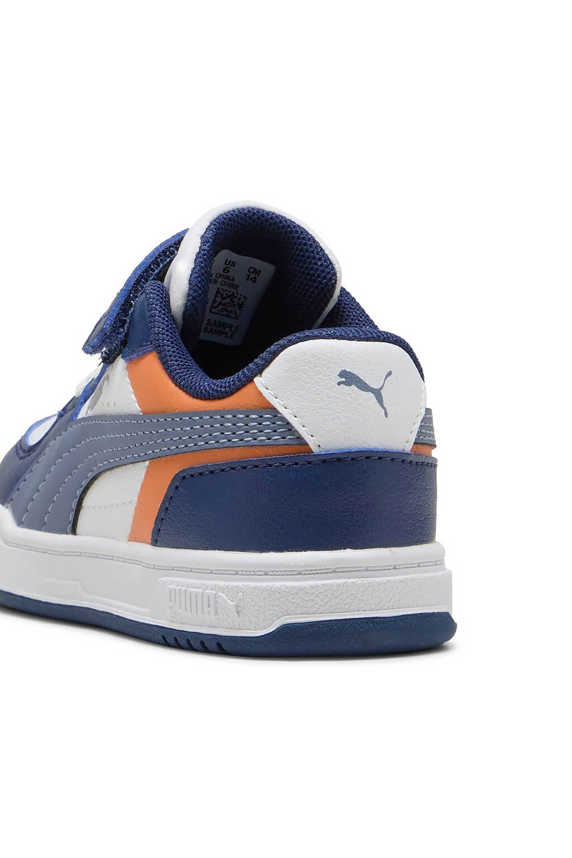 Puma Βρεφικά Sneakers Caven Iii Block (19-27) - 406892 Λευκό Μπλε